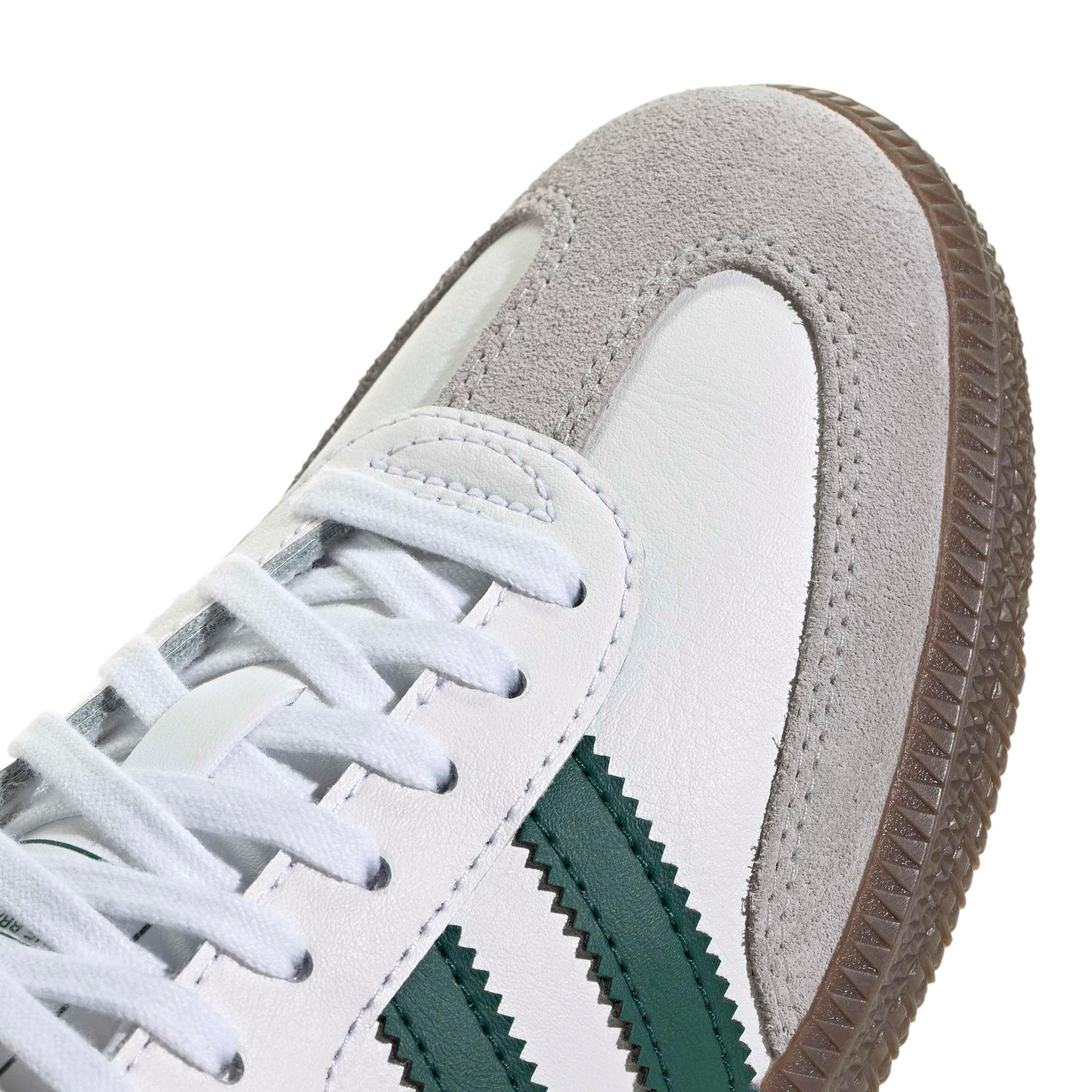 adidas Originals Samba OG Grade School Boys' "Ftwr White/Collegiate Green/Gum 5" Shoe