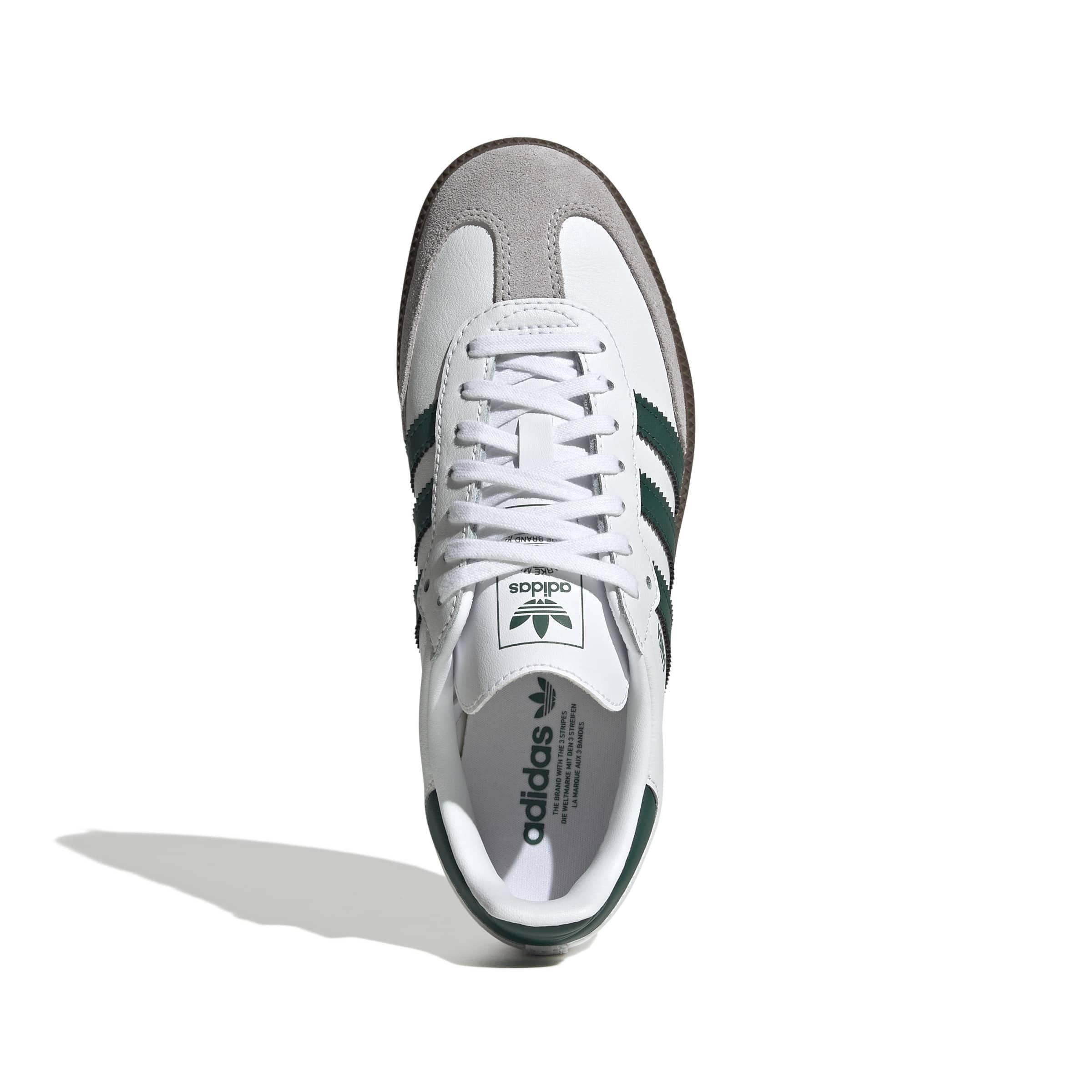 adidas Originals Samba OG Grade School Boys' "Ftwr White/Collegiate Green/Gum 5" Shoe