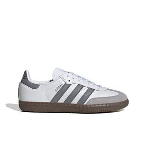 adidas Originals Samba OG "Ftwr White/Grey/Gum 5" Grade School Boys' Shoe
