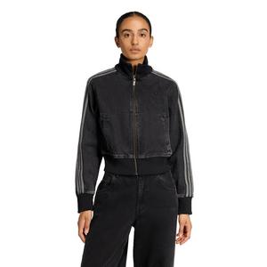 adidas Originals Women's Firebird Denim Track Jacket - Black