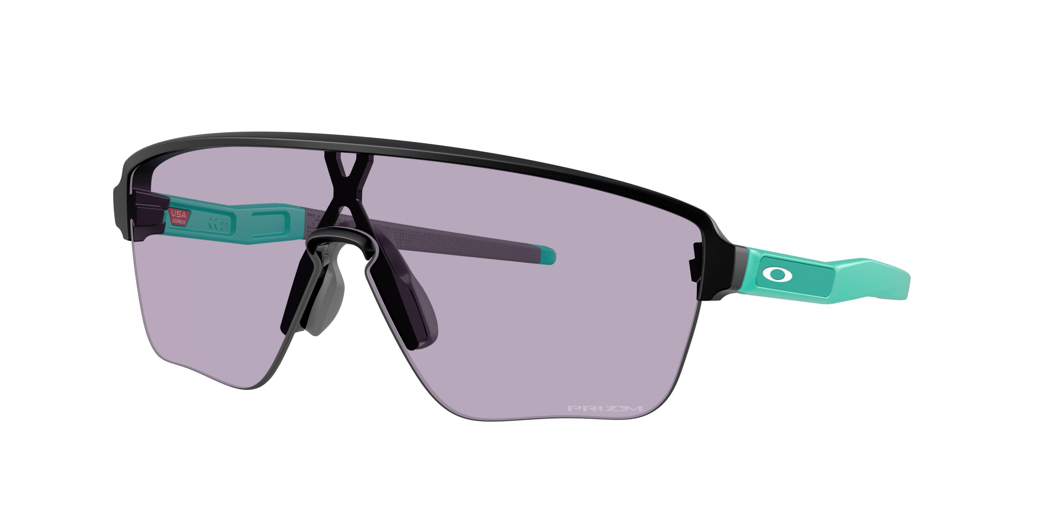 Oakley Corridor SQ Prizm Slate Sunglasses - Matte Black - BLACK/GREY Thumbnail View 1