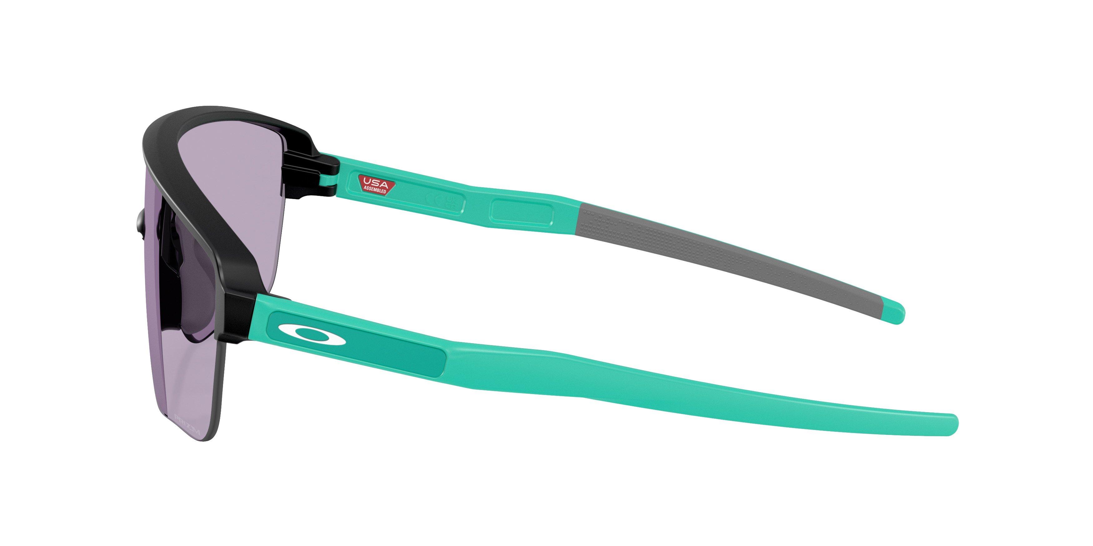 Oakley Corridor SQ Prizm Slate Sunglasses - Matte Black - BLACK/GREY Thumbnail View 4