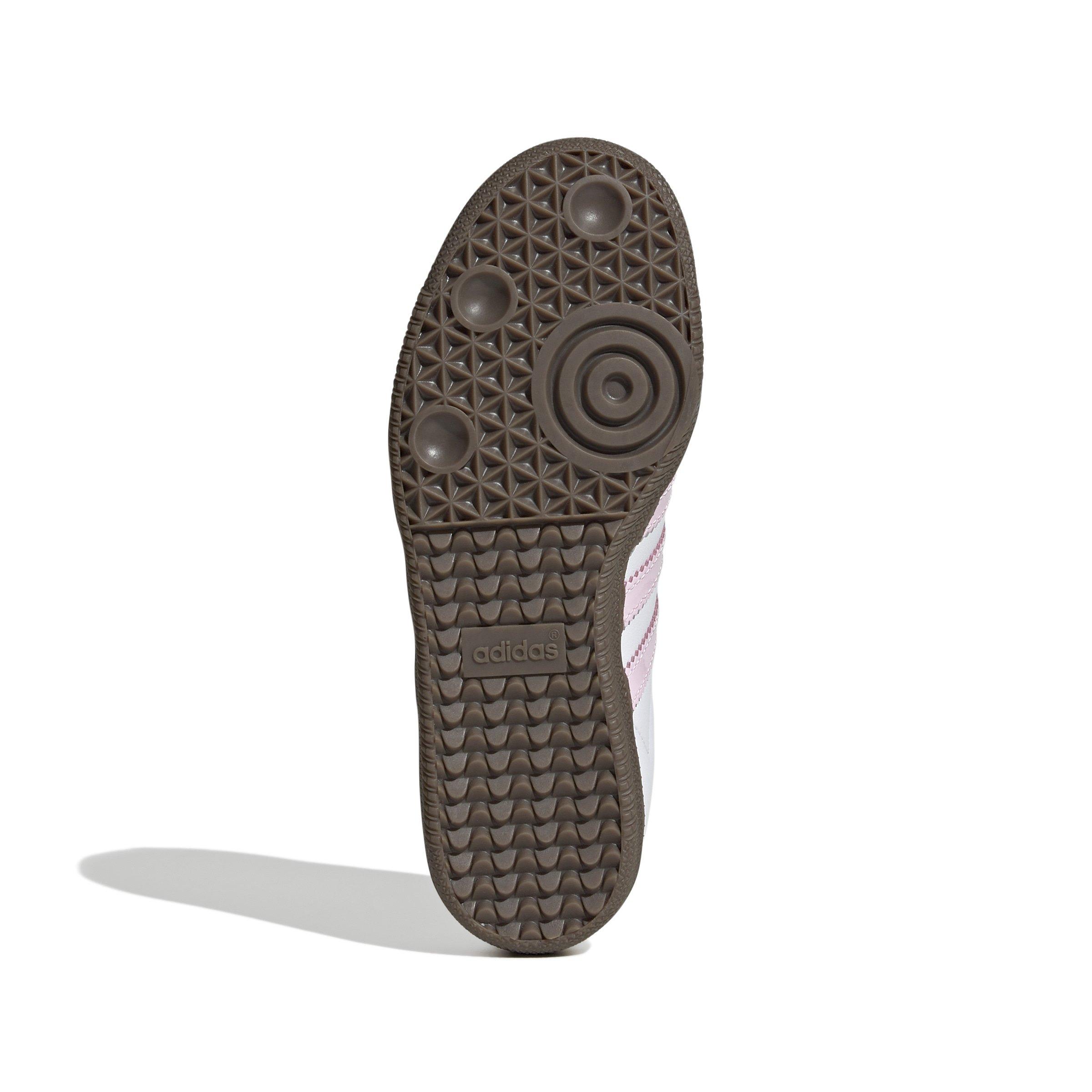 adidas Originals Samba OG Grade School Girls' "Ftwr White/Clear Pink/Gum 5" Shoe