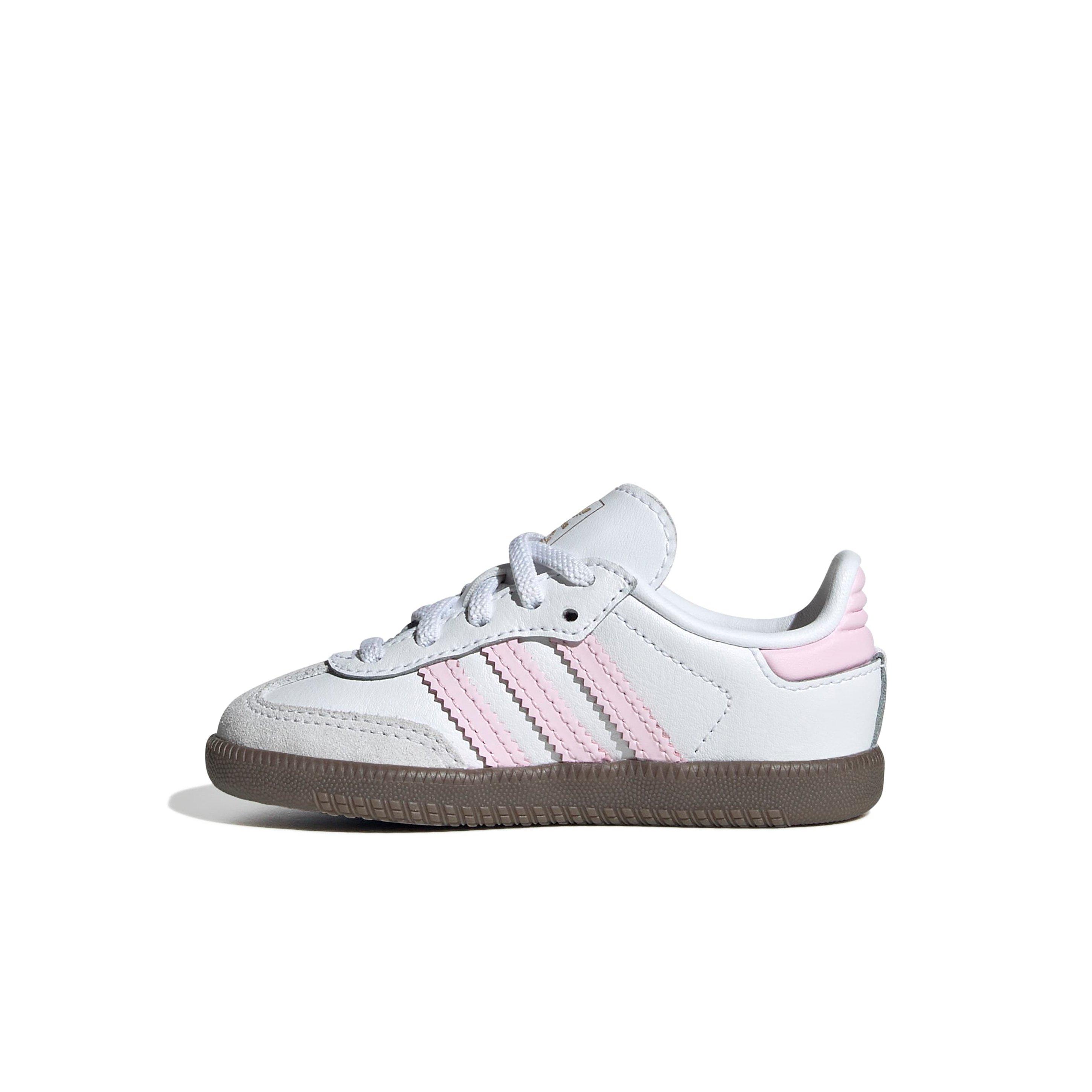 adidas Originals Samba OG Comfort Closure Infant Girls' "Ftwr White/Clear Pink/Gum 5" Shoe