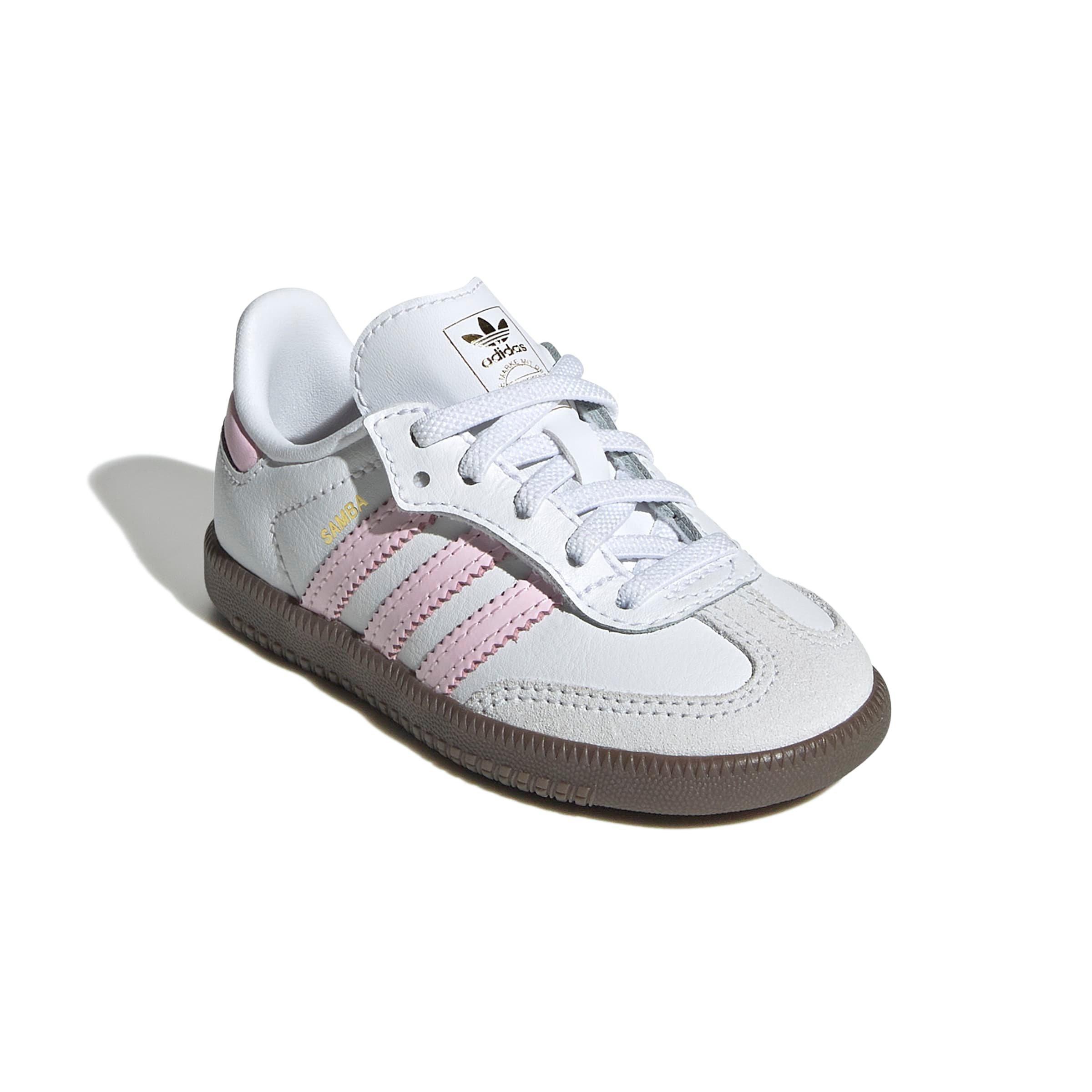 adidas Originals Samba OG Comfort Closure Infant Girls' "Ftwr White/Clear Pink/Gum 5" Shoe