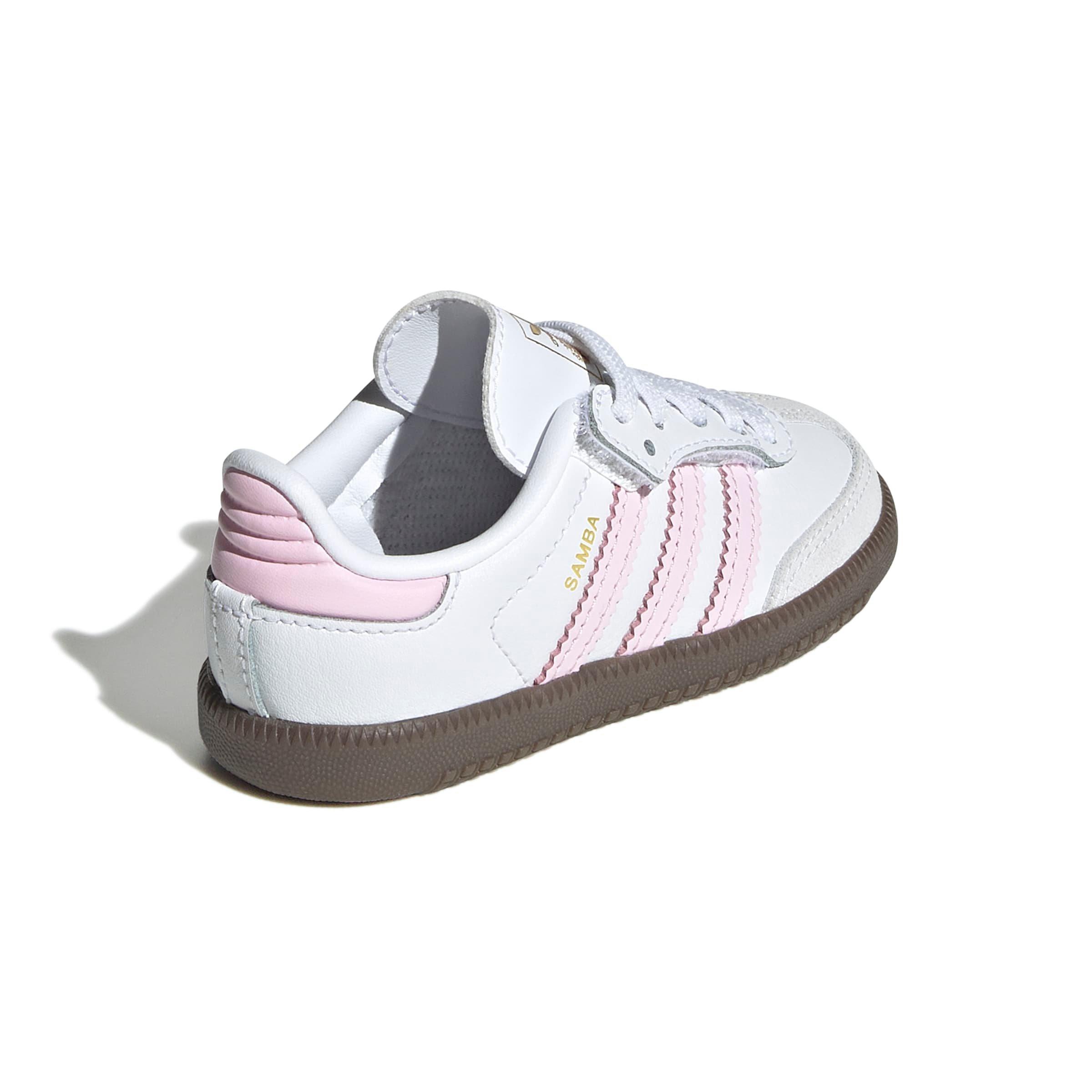 adidas Originals Samba OG Comfort Closure Infant Girls' "Ftwr White/Clear Pink/Gum 5" Shoe