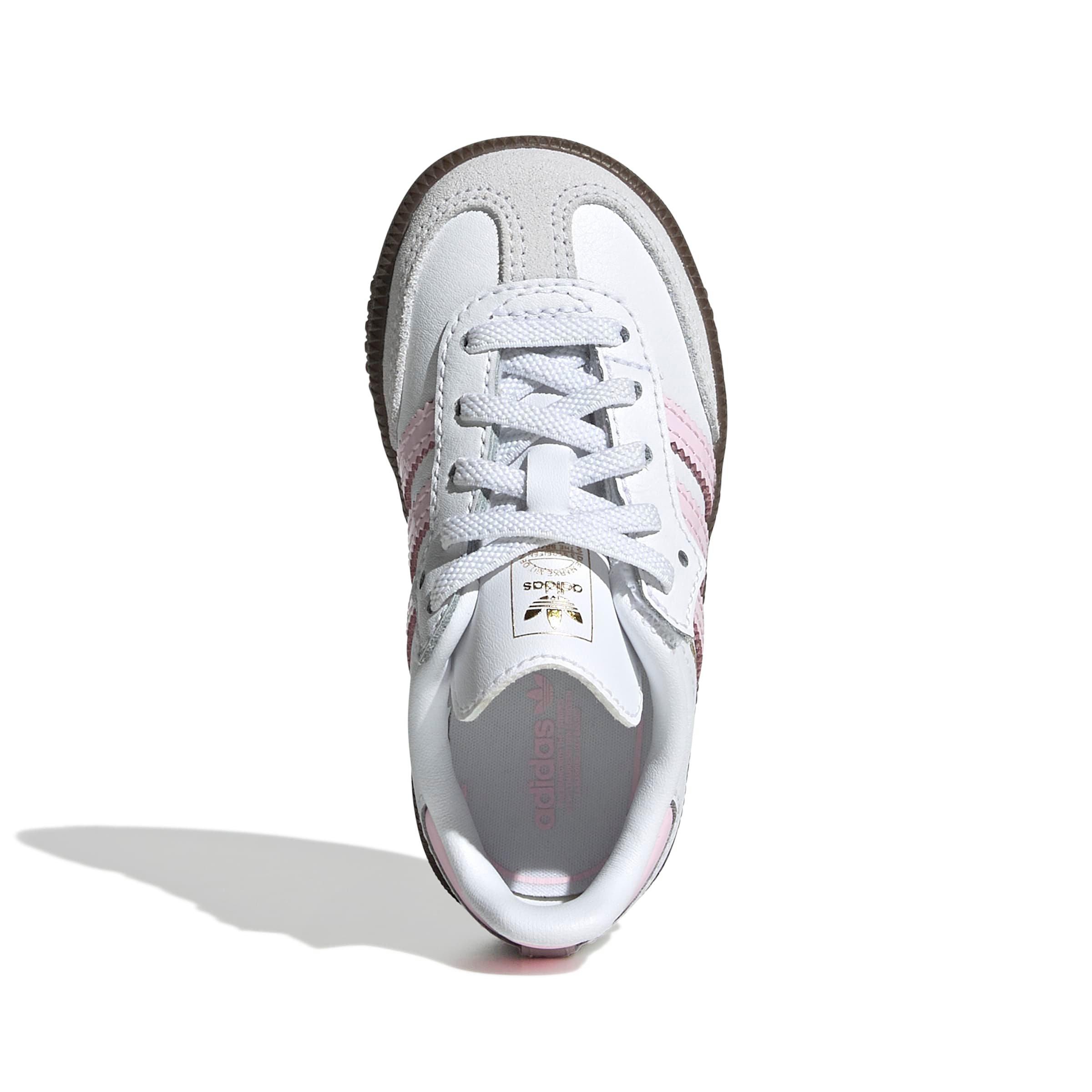 adidas Originals Samba OG Comfort Closure Infant Girls' "Ftwr White/Clear Pink/Gum 5" Shoe