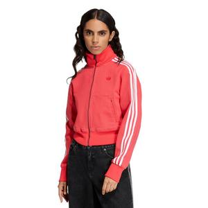 adidas Originals Women's Firebird Denim Track Jacket - Red