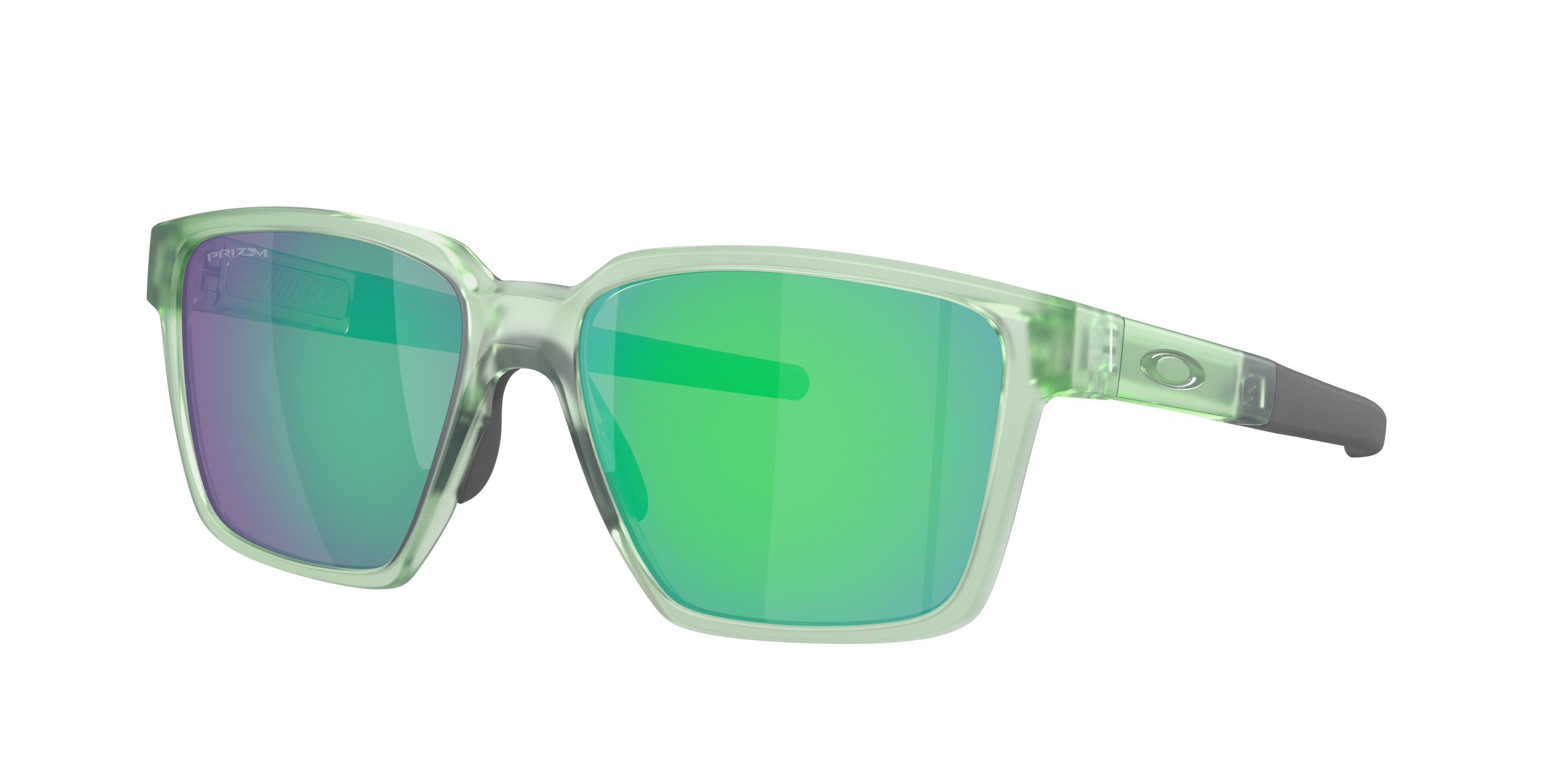 Oakley Actuator SQ Prizm Jade Sunglasses - Matte Trans Jade - GREEN Thumbnail View 1