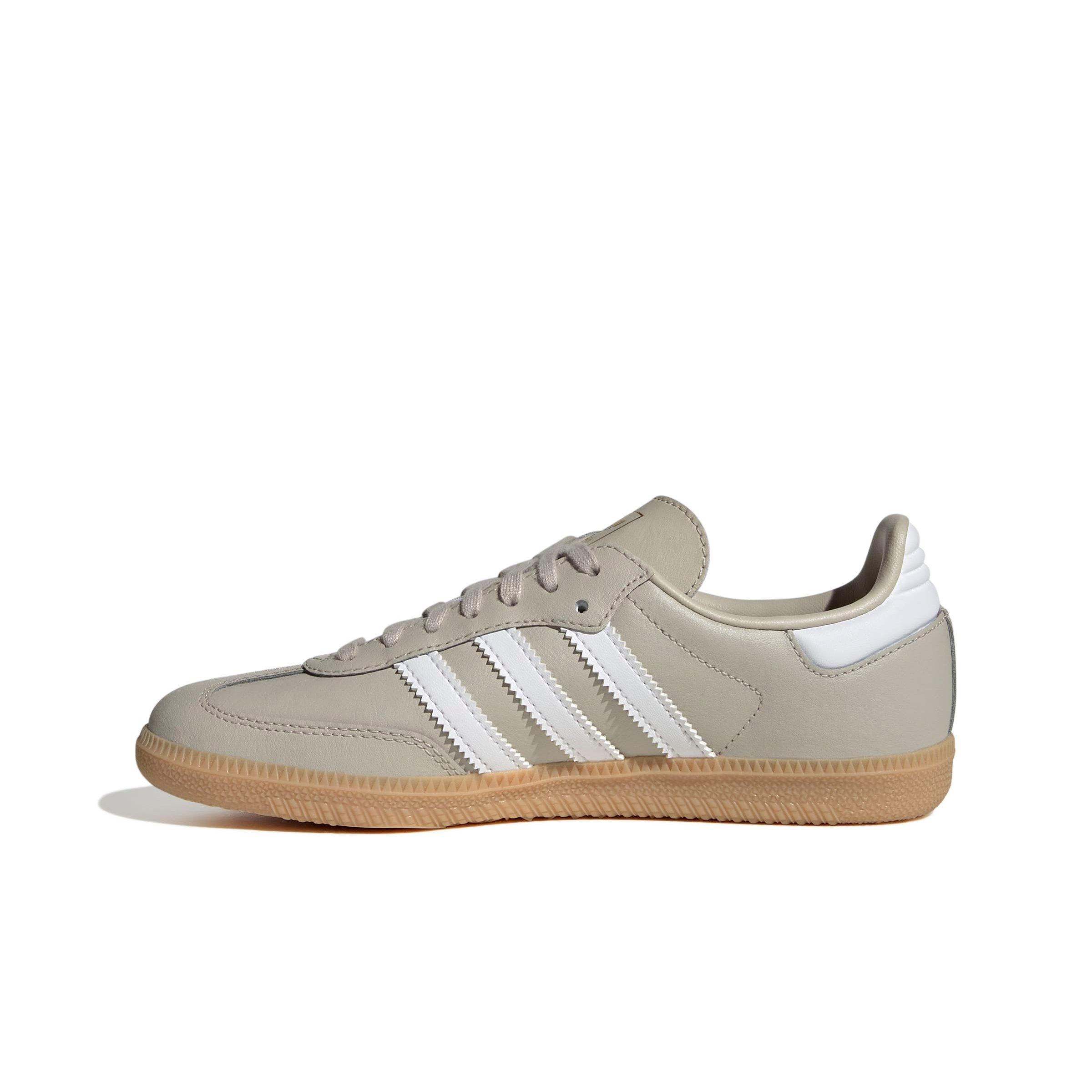 adidas Originals Samba OG Grade School Boys' "Wonder Alumina/Ftwr White/Gum 3" Shoe