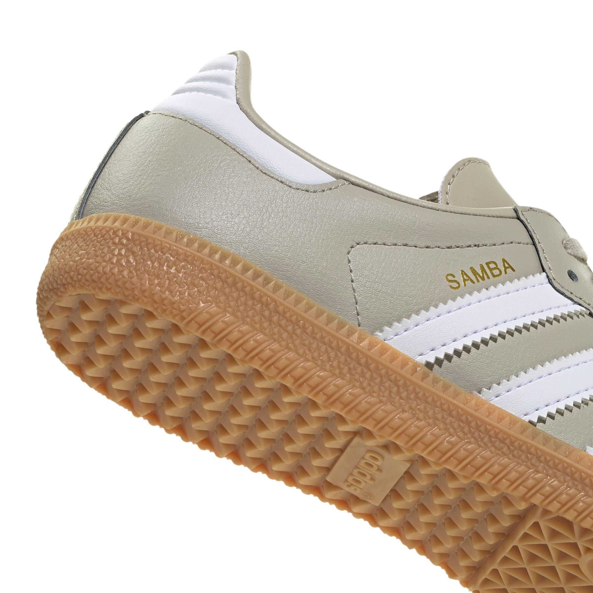 adidas Originals Samba OG Grade School Boys' "Wonder Alumina/Ftwr White/Gum 3" Shoe