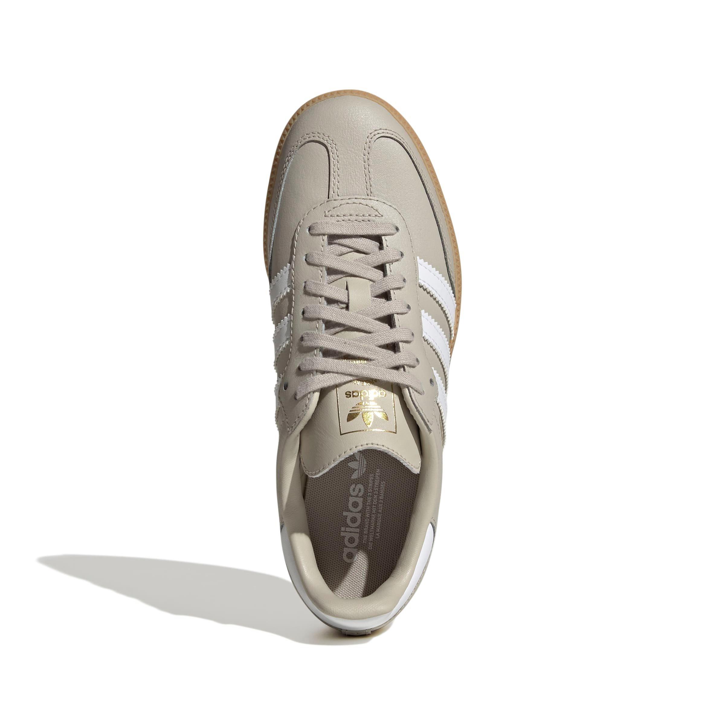 adidas Originals Samba OG Grade School Boys' "Wonder Alumina/Ftwr White/Gum 3" Shoe