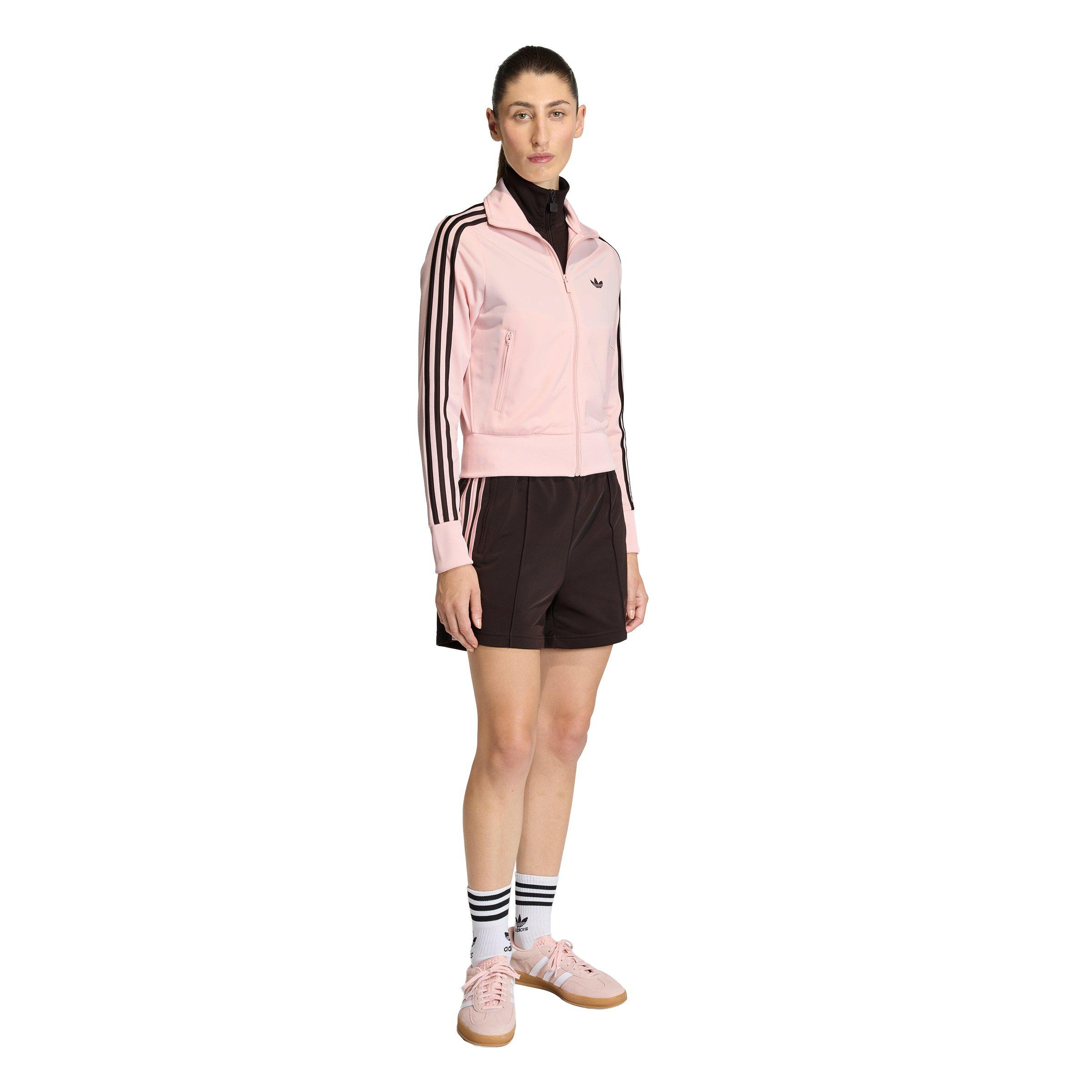 adidas Originals Women's Firebird Classic Track Top - Pink/Brown - PINK/BROWN Thumbnail View 5