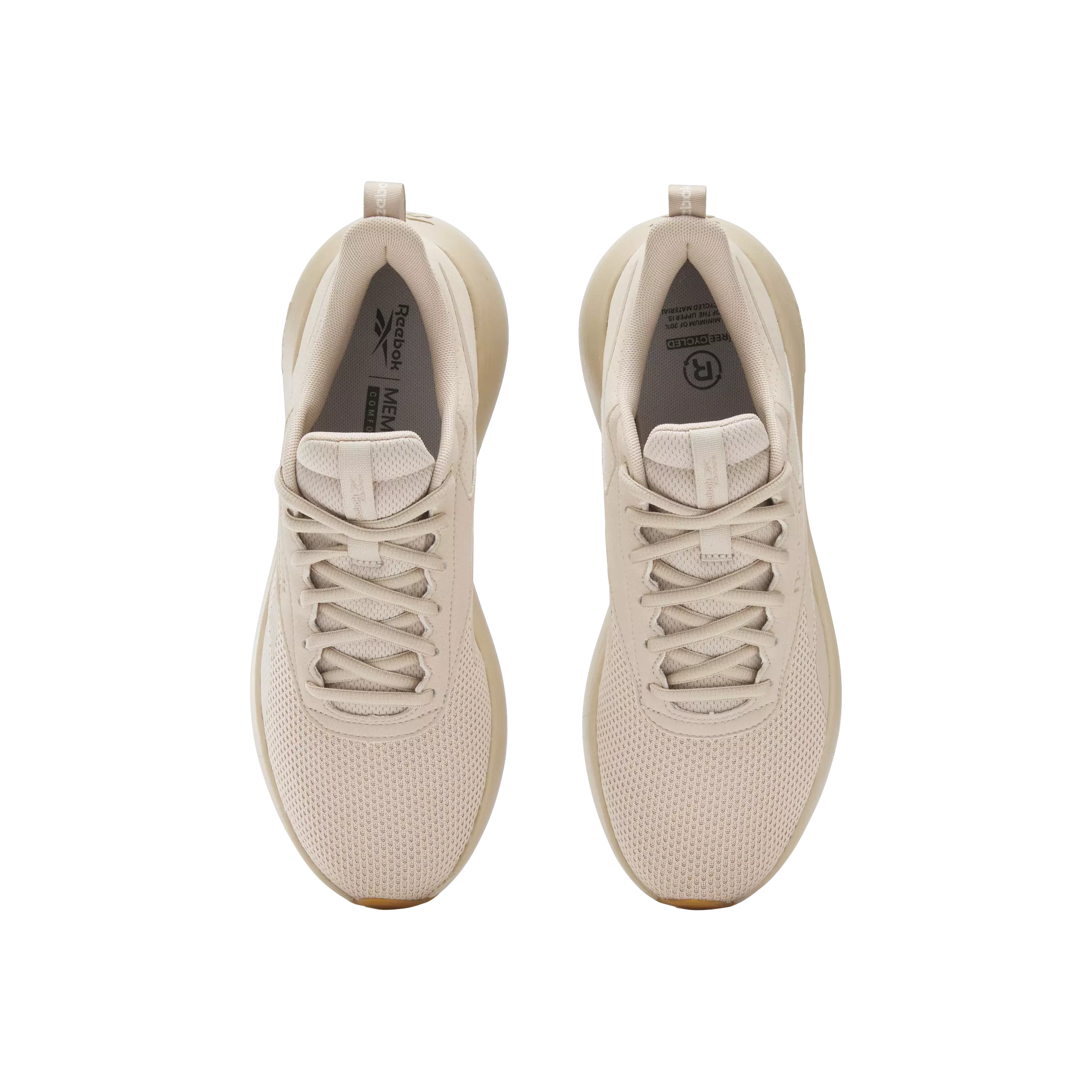 Reebok DMX Comfort + "Modern Beige/Chalk/Gum" Unisex Walking Shoe - BEIGE/CHALK/GUM