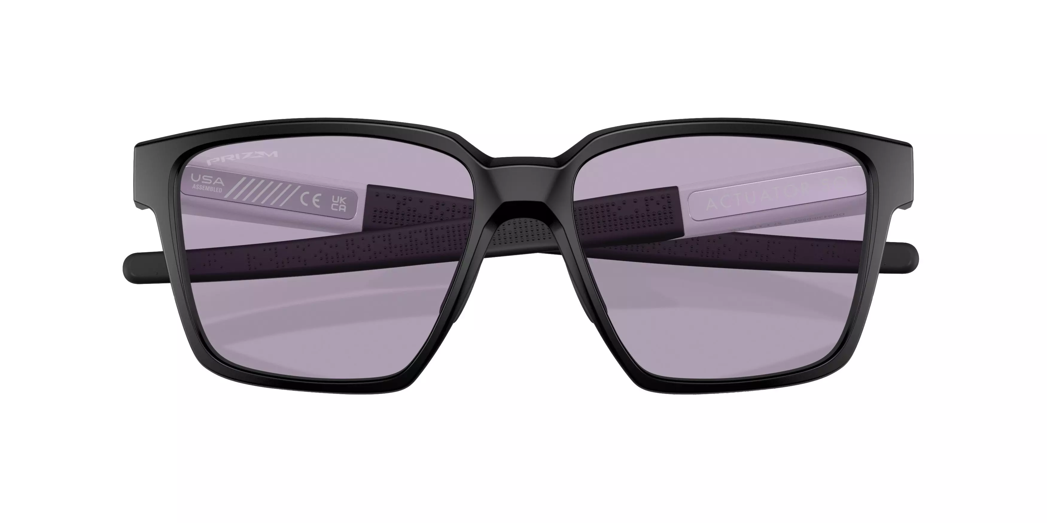 Oakley Actuator SQ Prizm Slate Sunglasses - Matte Black - BLACK/GREY