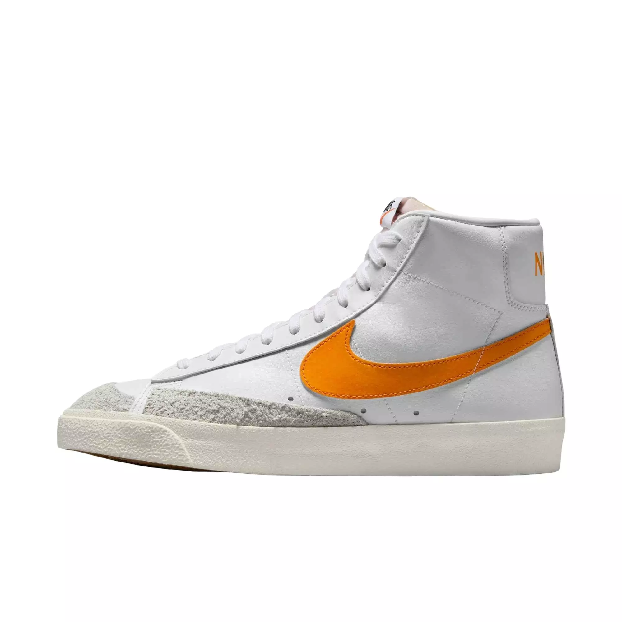 Nike Blazer Mid '77 Vintage "White/Summit White/Sail/Orange Peel" Men's Shoe - WHITE/WHITE/SAIL/ORANGE