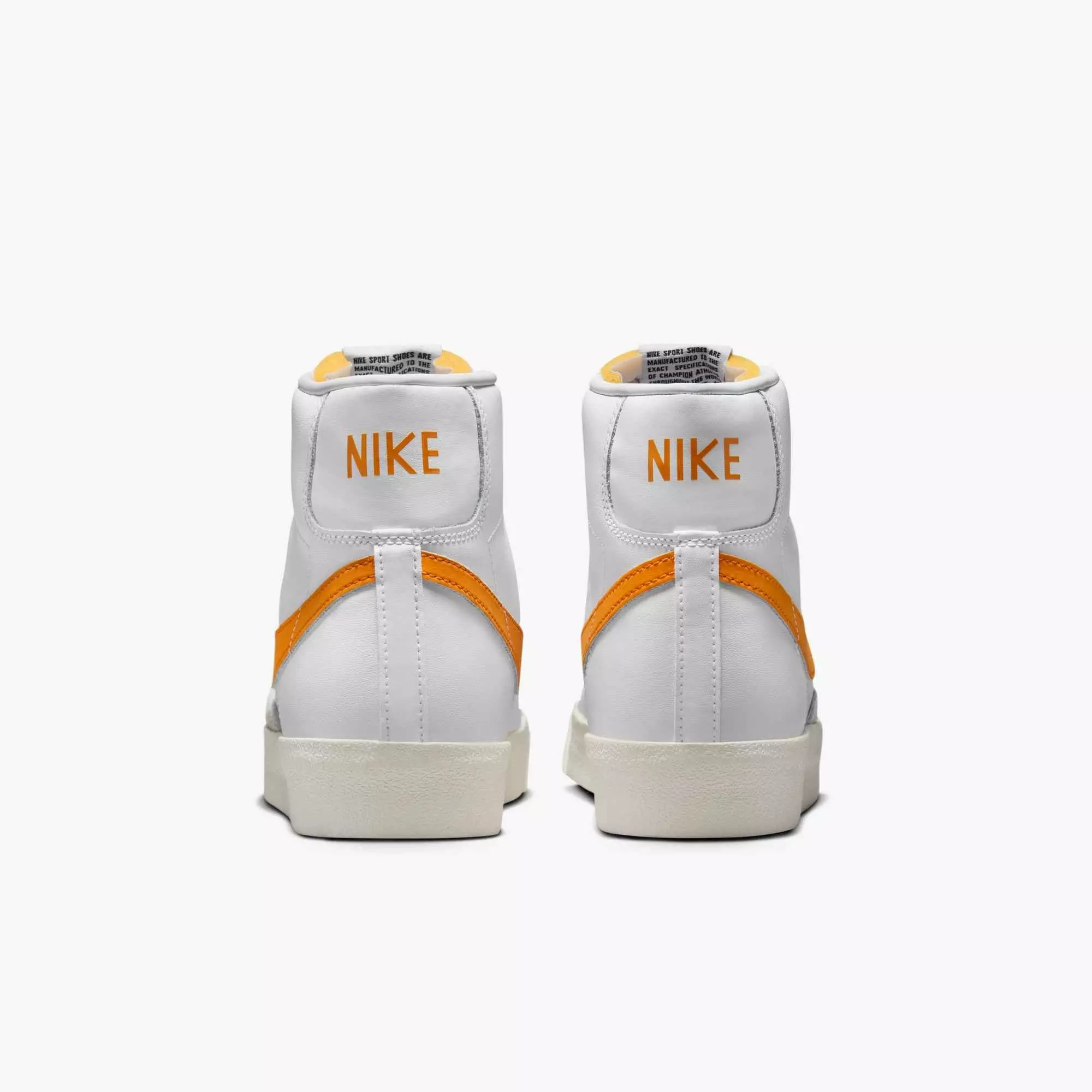 Nike Blazer Mid '77 Vintage "White/Summit White/Sail/Orange Peel" Men's Shoe - WHITE/WHITE/SAIL/ORANGE