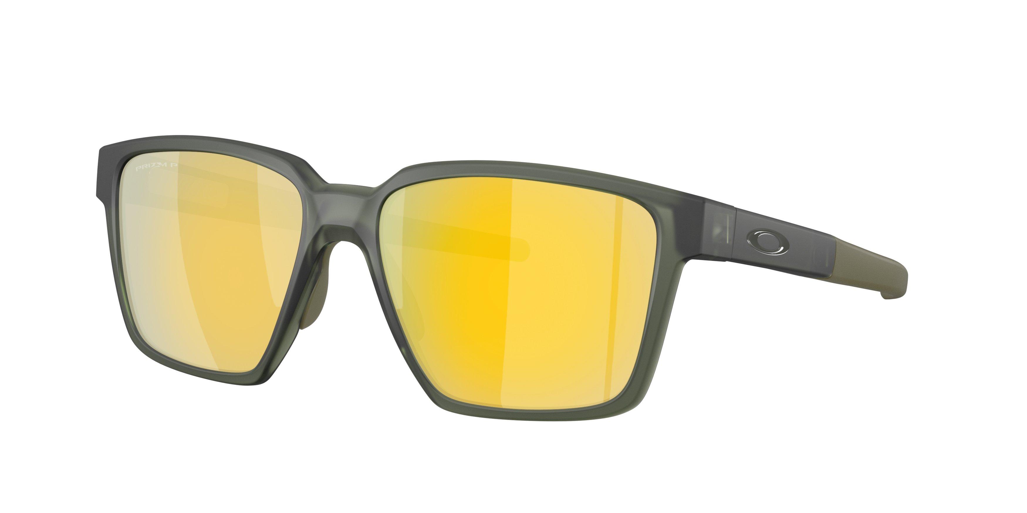 Oakley Actuator SQ Prizm 24K Polar Sunglasses - Matte Olive Ink - GREEN/GOLD Thumbnail View 1