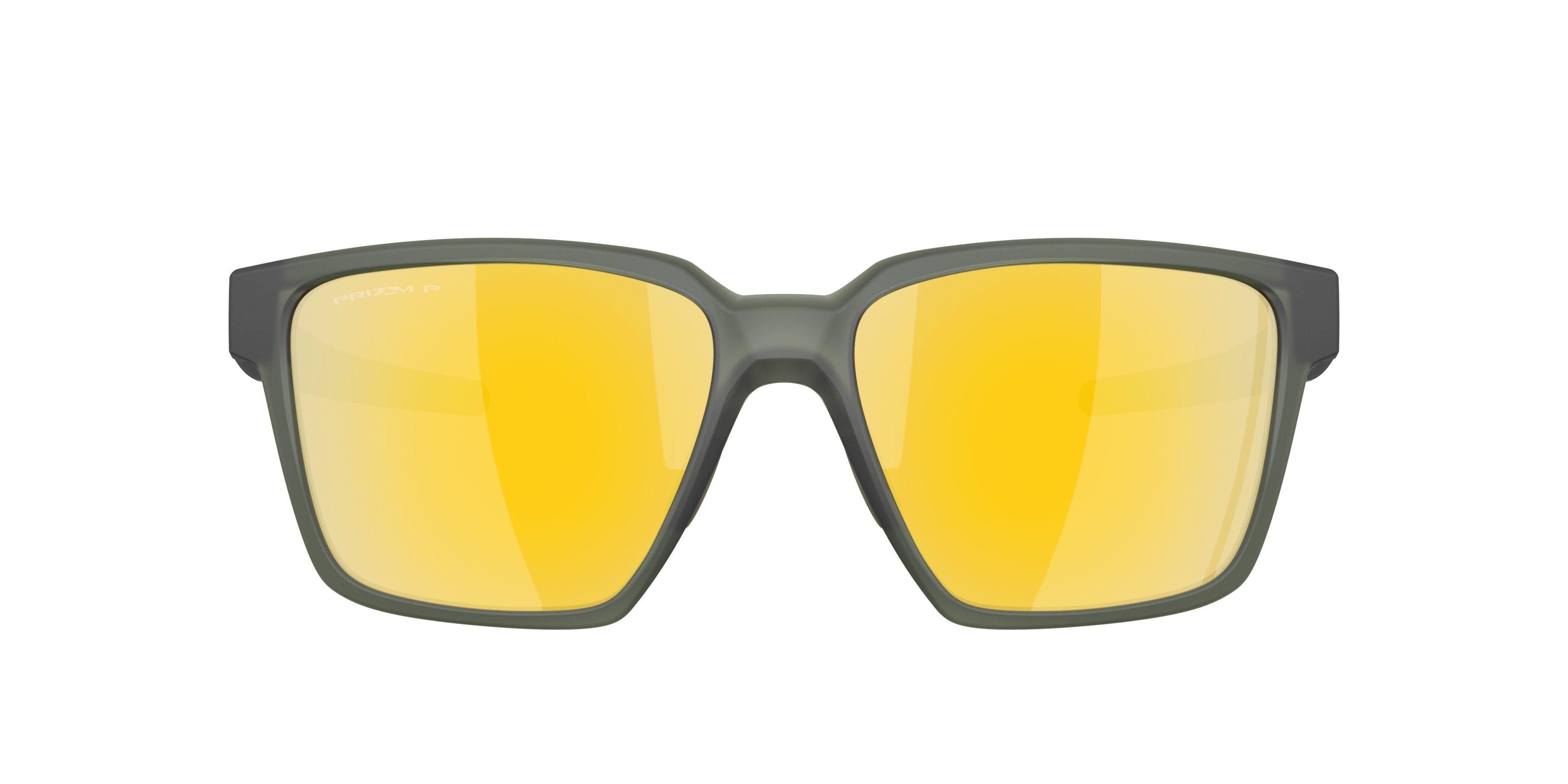 Oakley Actuator SQ Prizm 24K Polar Sunglasses - Matte Olive Ink - GREEN/GOLD Thumbnail View 2