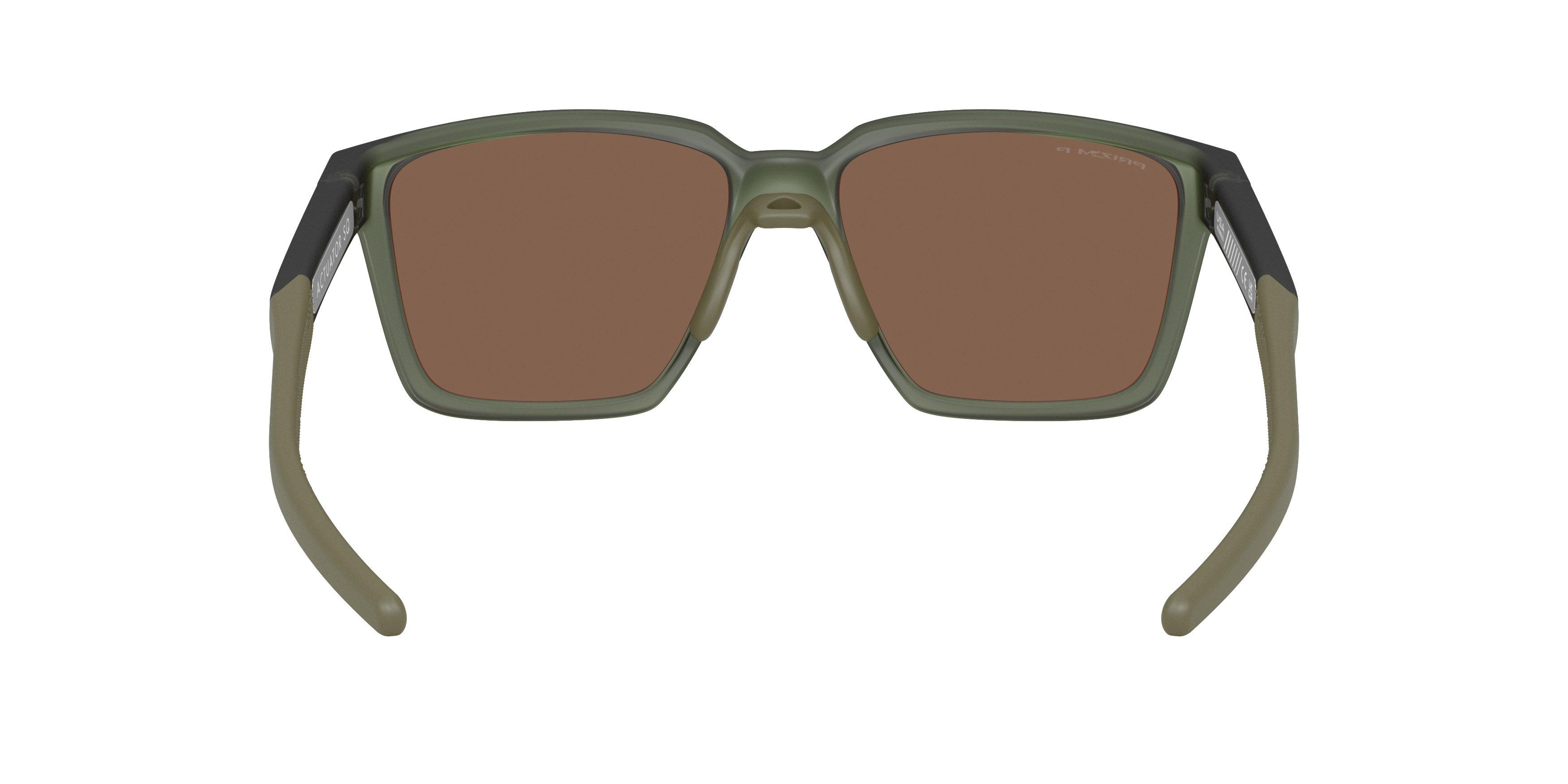 Oakley Actuator SQ Prizm 24K Polar Sunglasses - Matte Olive Ink - GREEN/GOLD Thumbnail View 3
