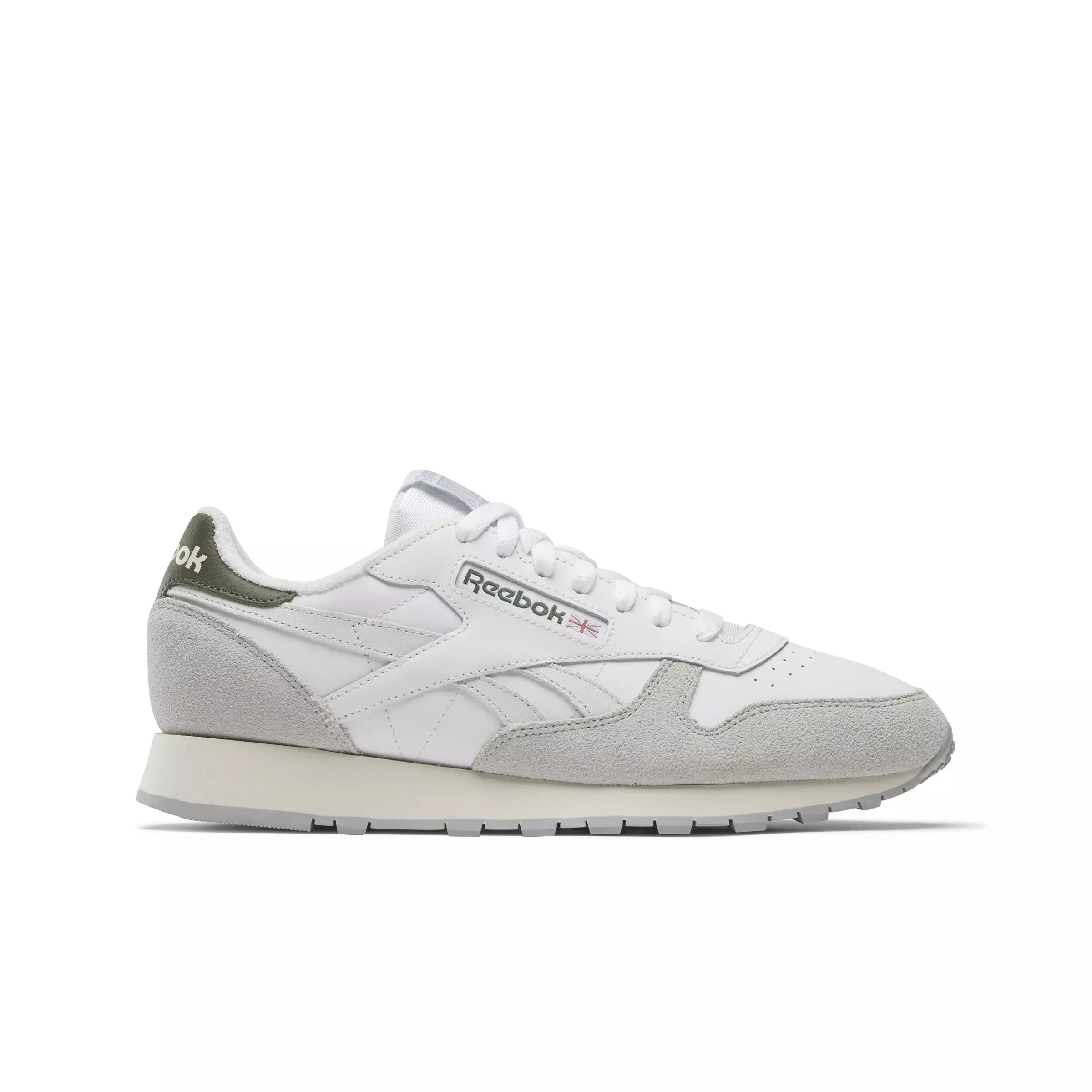 Reebok Classic Leather "White/Steely Fog/Pure Grey 3" Unisex Shoe - WHITE/FOG/GREY
