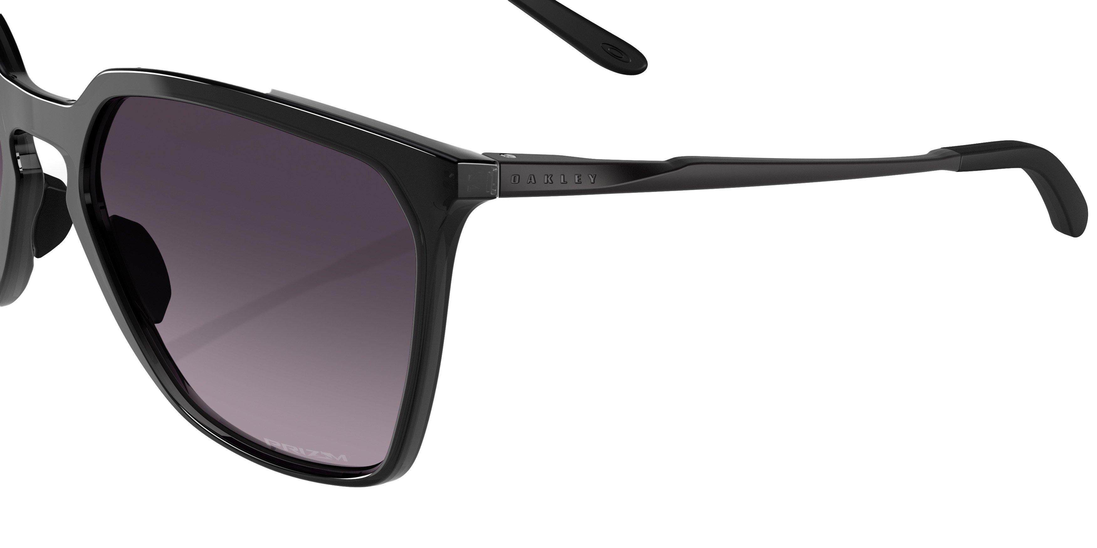 Oakley Sielo SQ Prizm Grey Gradient Sunglasses - Polished Black Ink - GREY Thumbnail View 5