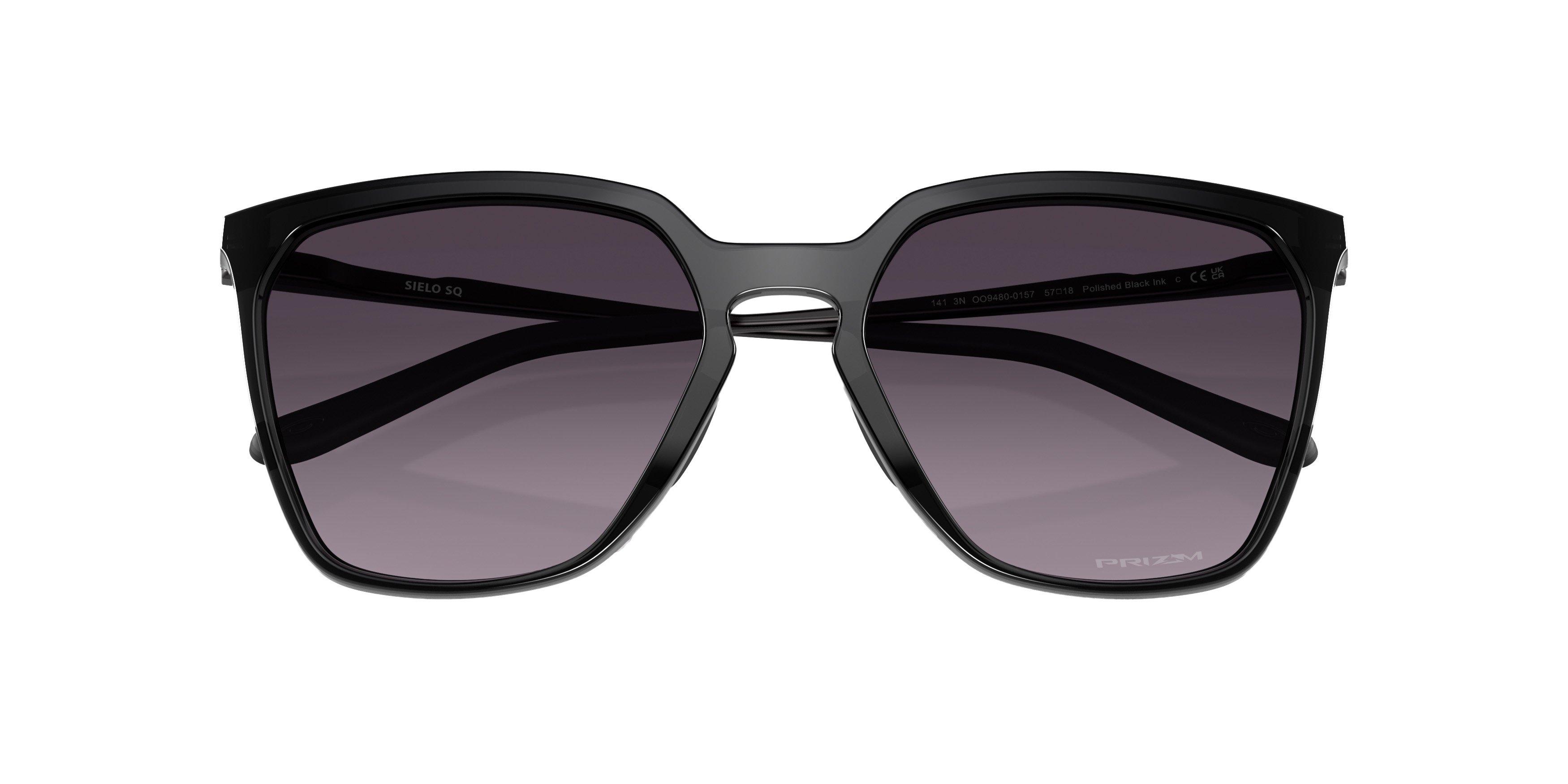 Oakley Sielo SQ Prizm Grey Gradient Sunglasses - Polished Black Ink - GREY Thumbnail View 8
