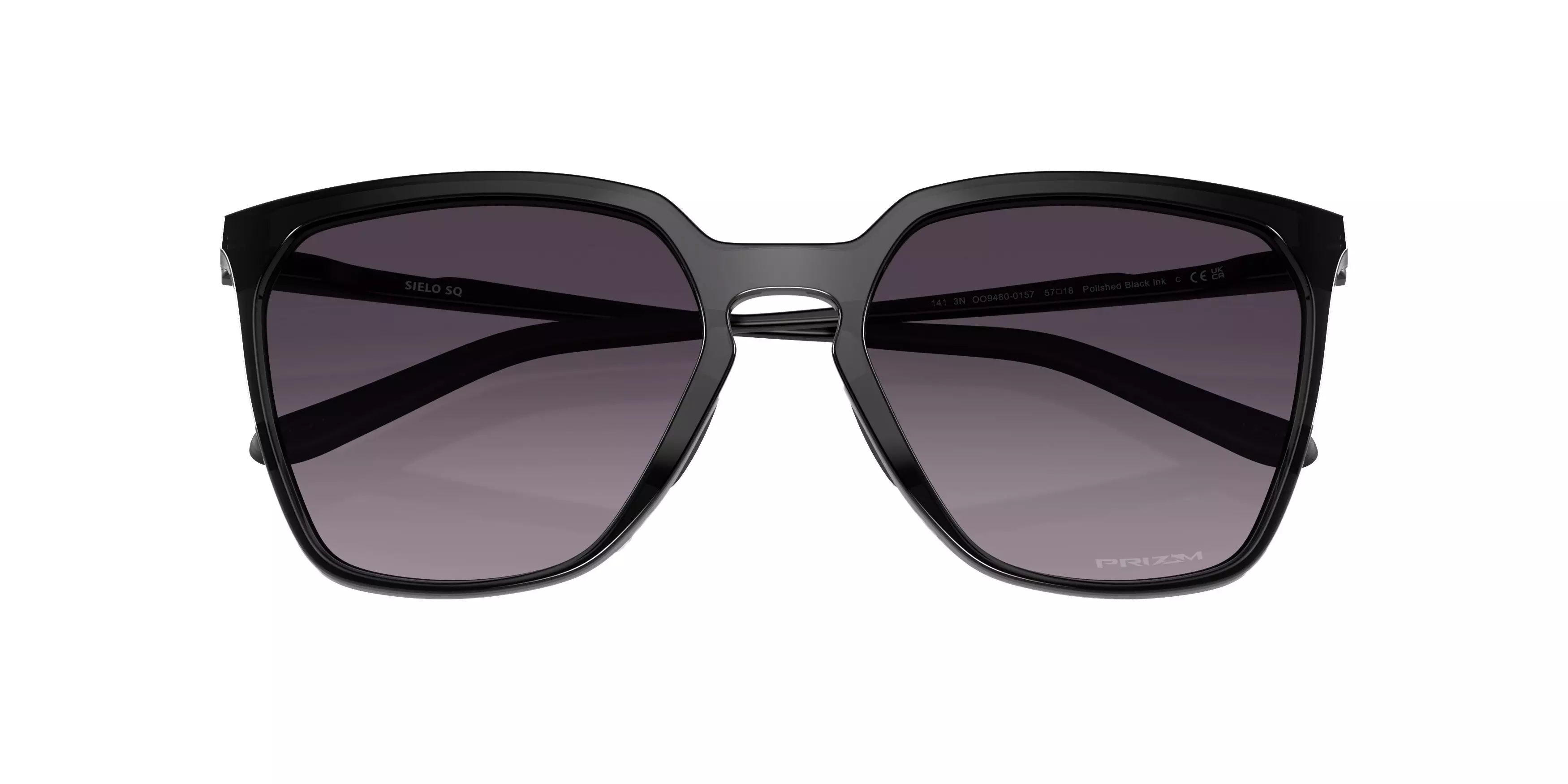 Oakley Sielo SQ Prizm Grey Gradient Sunglasses - Polished Black Ink - GREY