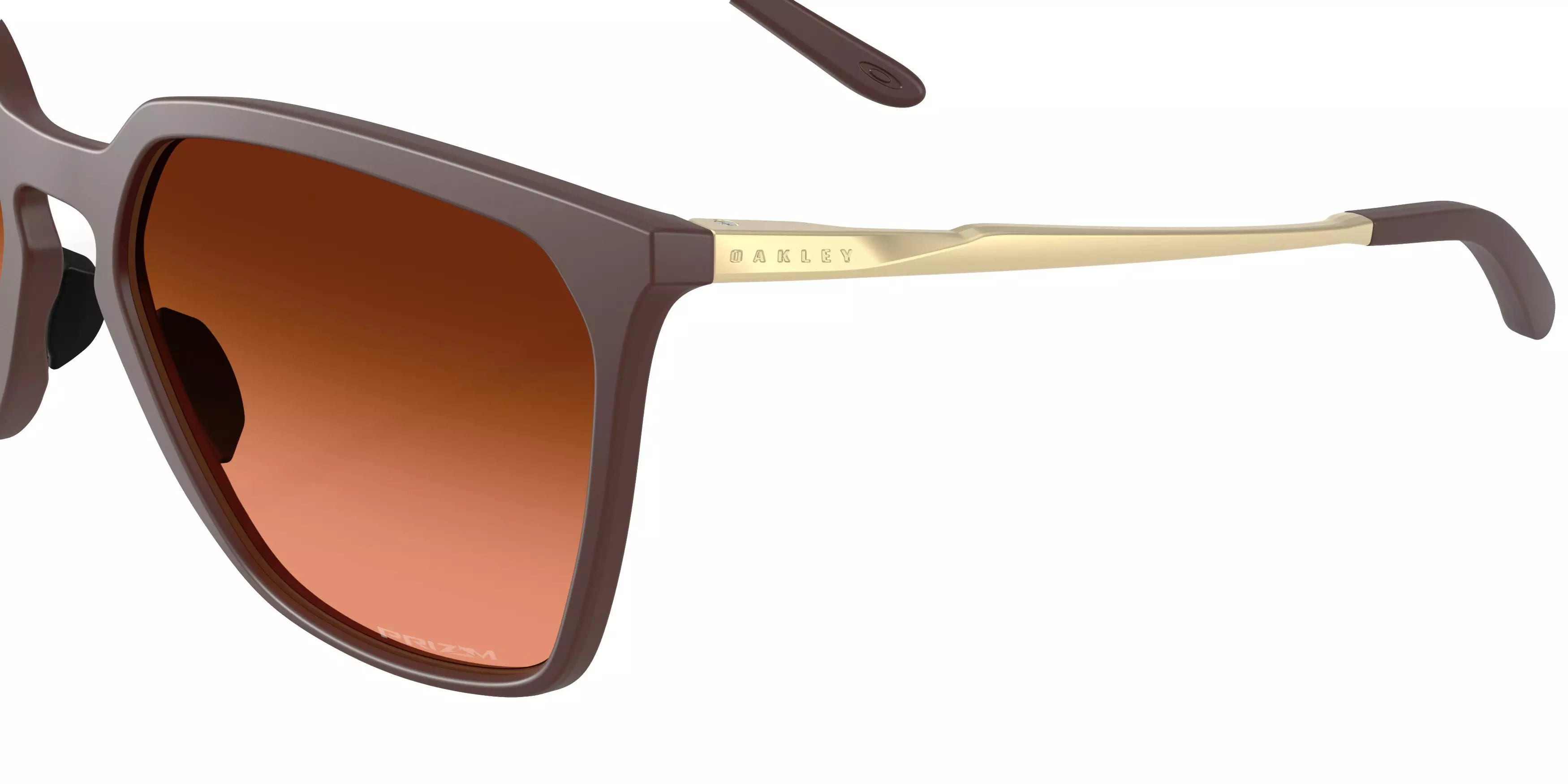 Oakley Sielo SQ Prizm Brown Gradient Sunglasses - Matte Grenache - RED