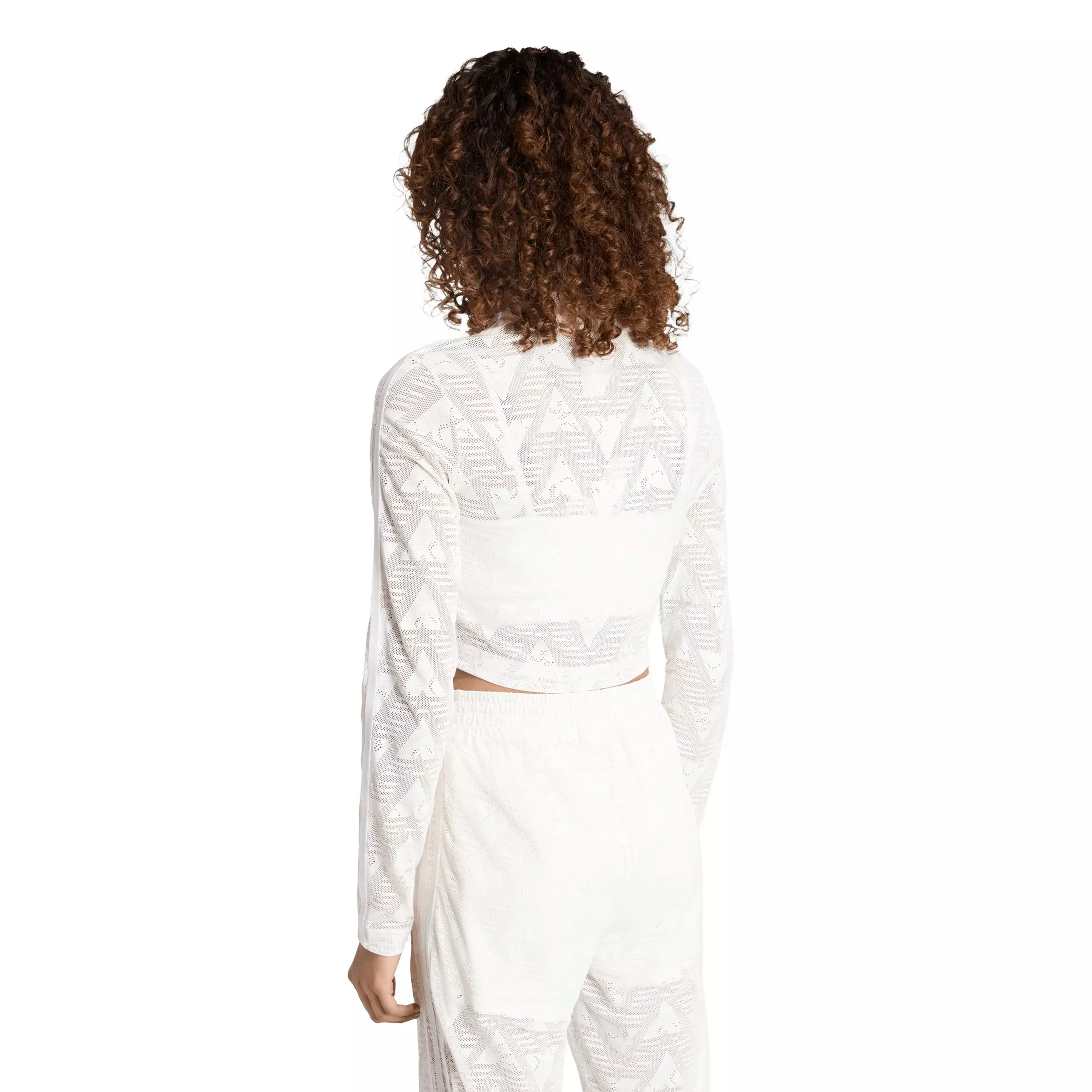 adidas Originals Women's Firebird Classic Lace Track Jacket - White - WHITE