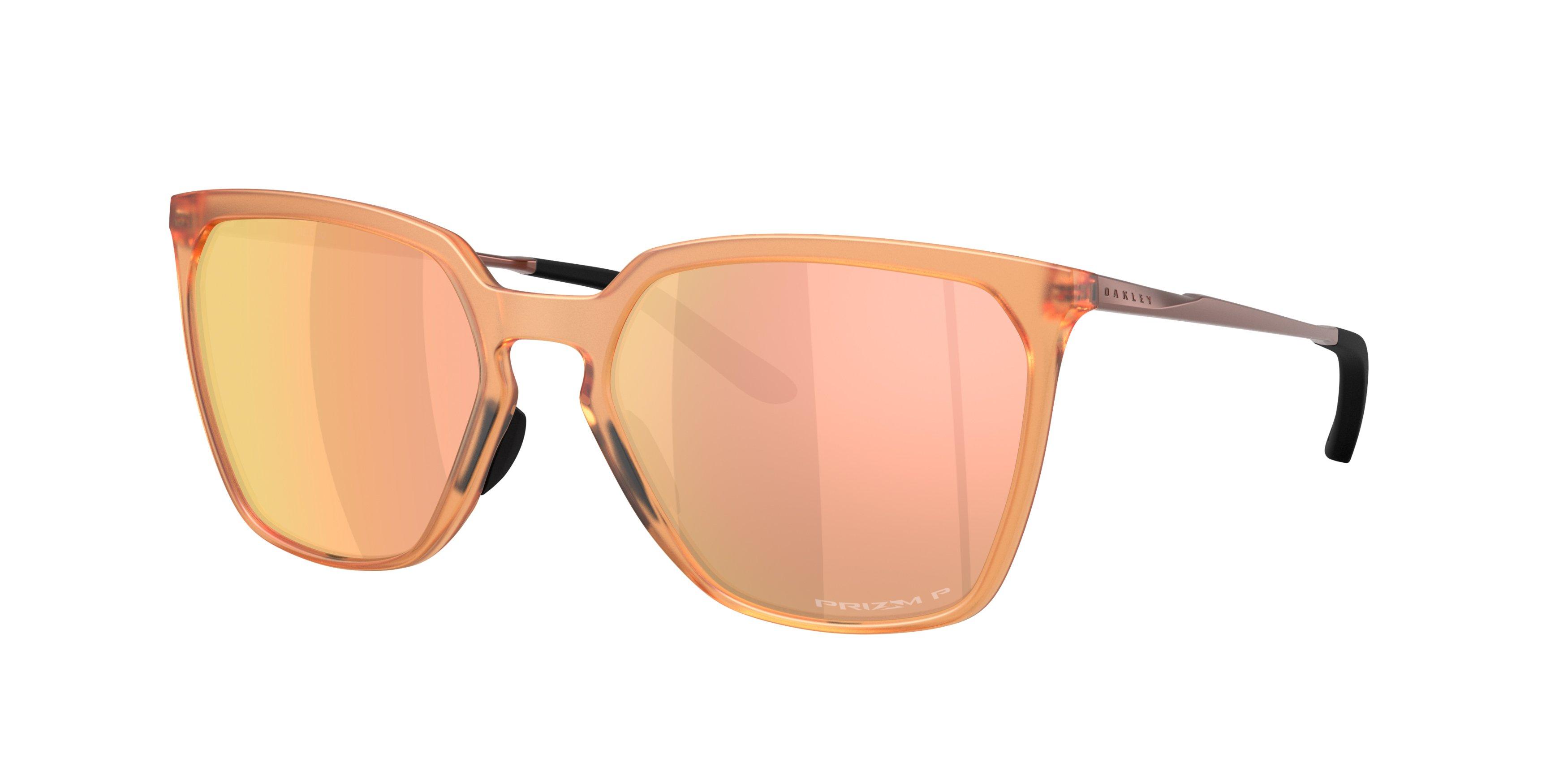 Oakley Sielo SQ Prizm Rose Gold Polar Sunglasses - Matte Trans Ginger - ORANGE Thumbnail View 1