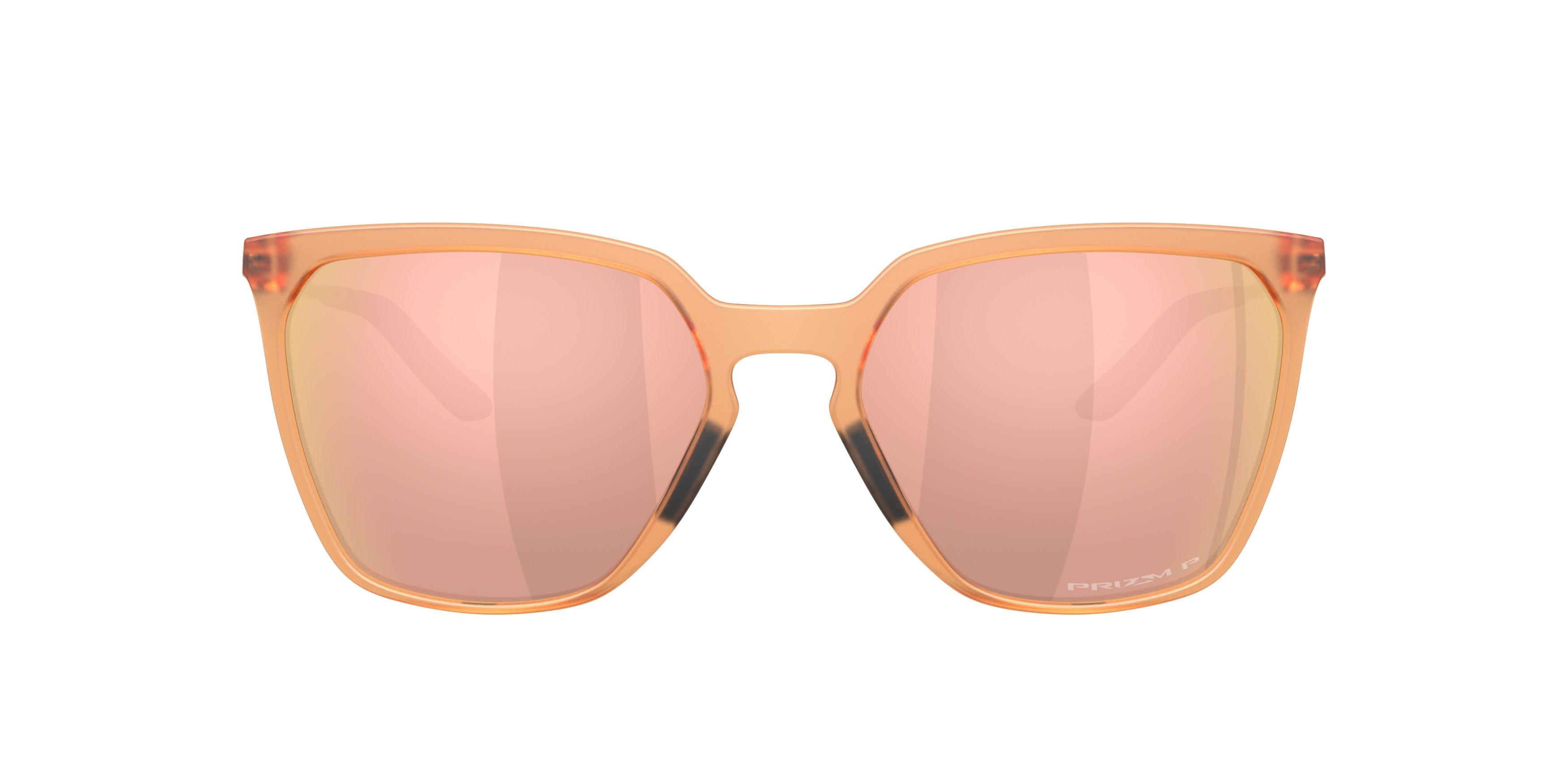 Oakley Sielo SQ Prizm Rose Gold Polar Sunglasses - Matte Trans Ginger - ORANGE Thumbnail View 2