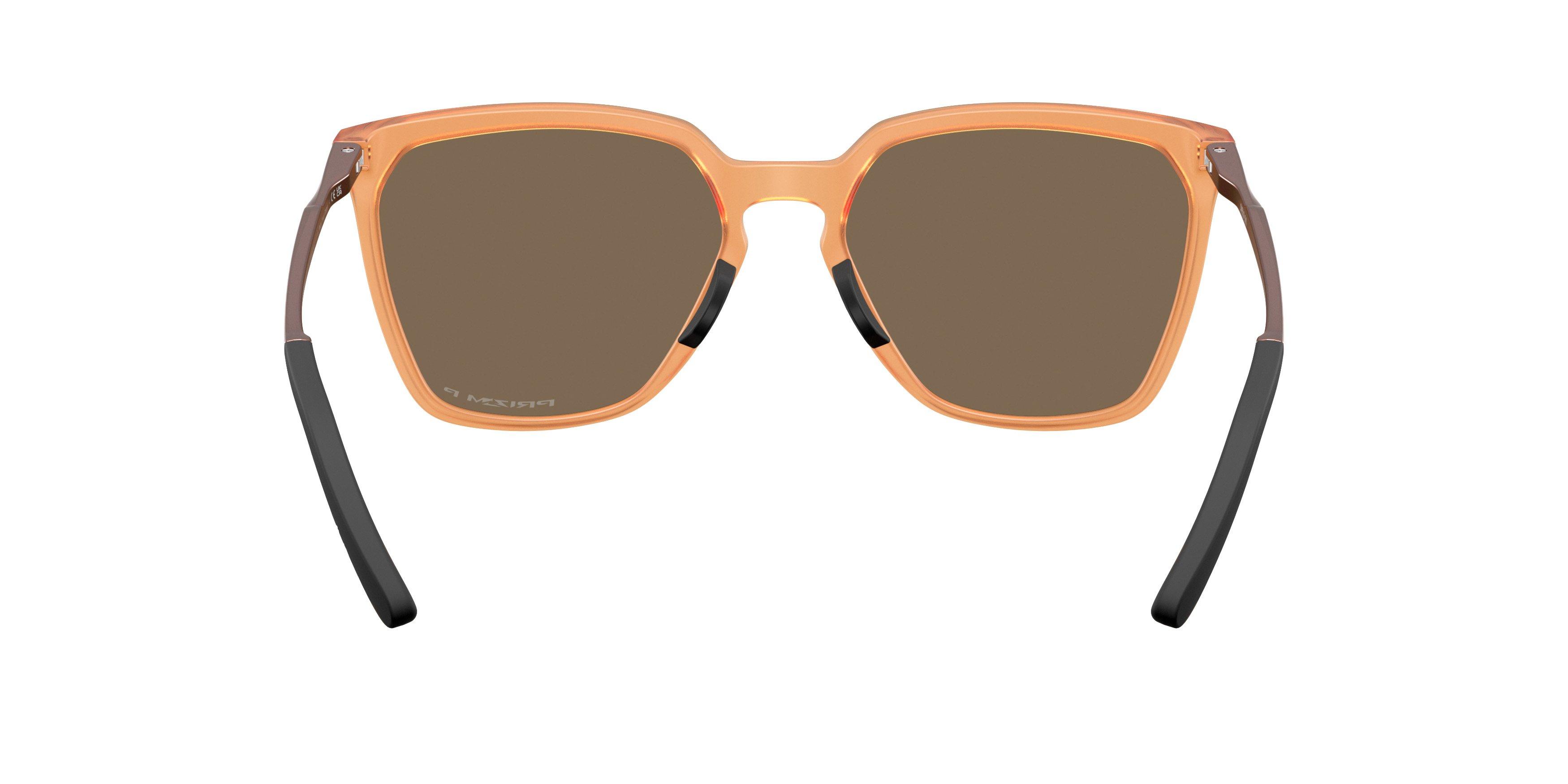 Oakley Sielo SQ Prizm Rose Gold Polar Sunglasses - Matte Trans Ginger - ORANGE Thumbnail View 3
