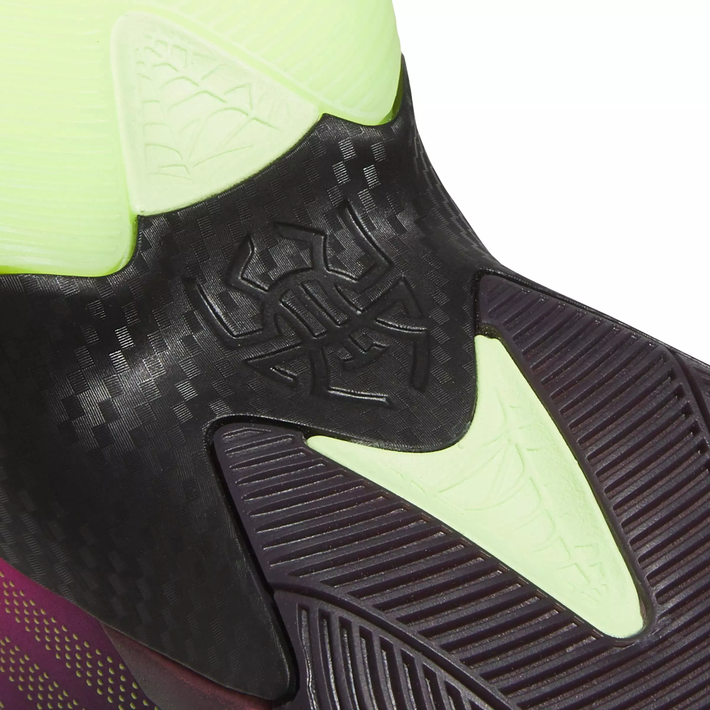 adidas D.O.N. Issue 7 J "Aurora Black/Lucid Pink/Hi-Res Yellow" Grade School Boys' Basketball Shoe - BLACK/PINK/YELLOW