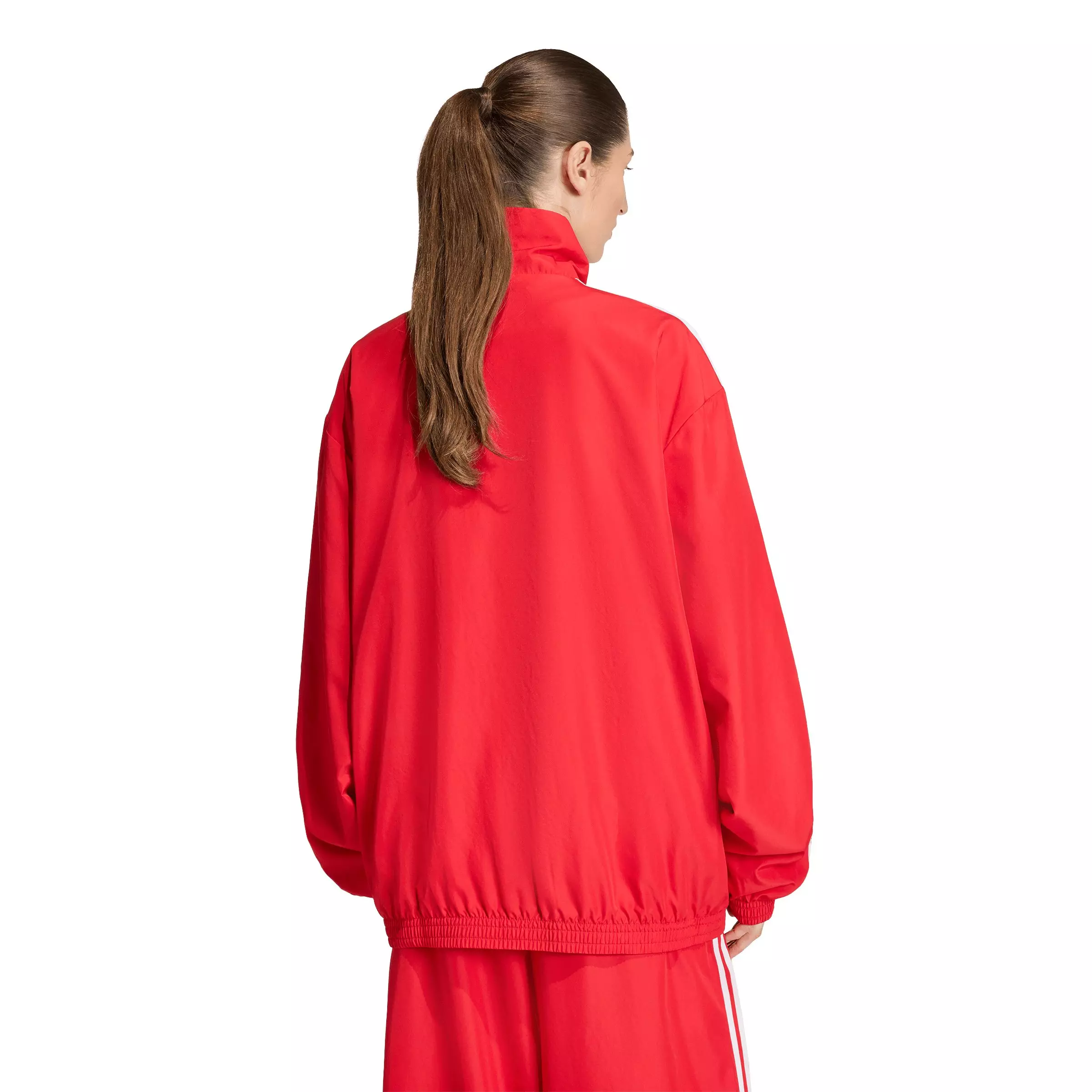 adidas Originals Women's Firebird Adilenium Track Jacket - Red - RED