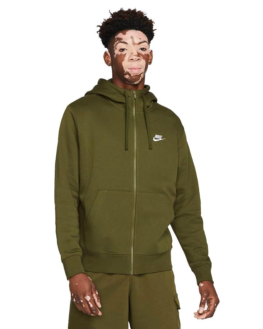 Army green nike discount hoodie