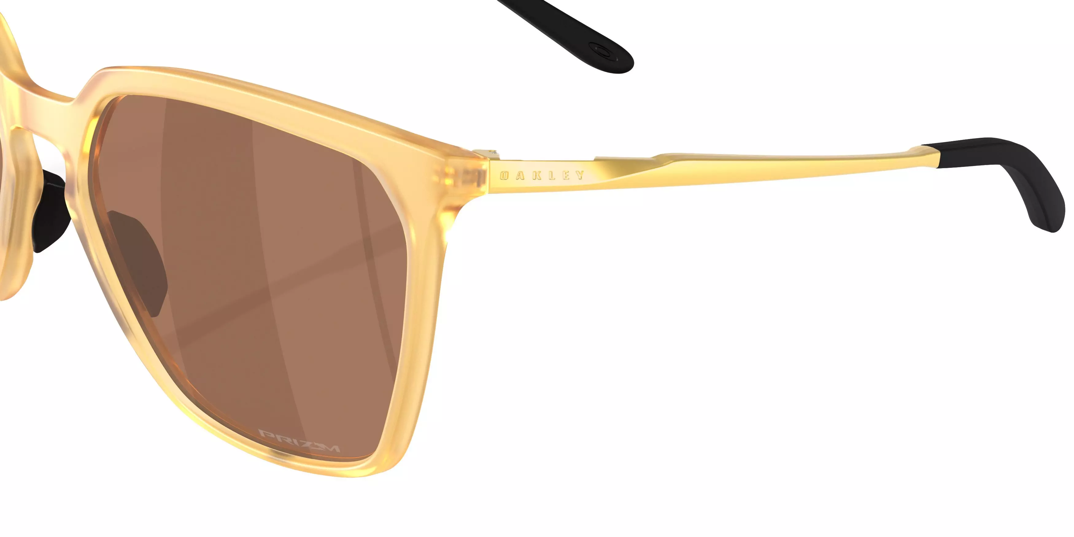 Oakley Sielo SQ Prizm Tungsten Sunglasses - Matte Trans Lt Curry - BROWN