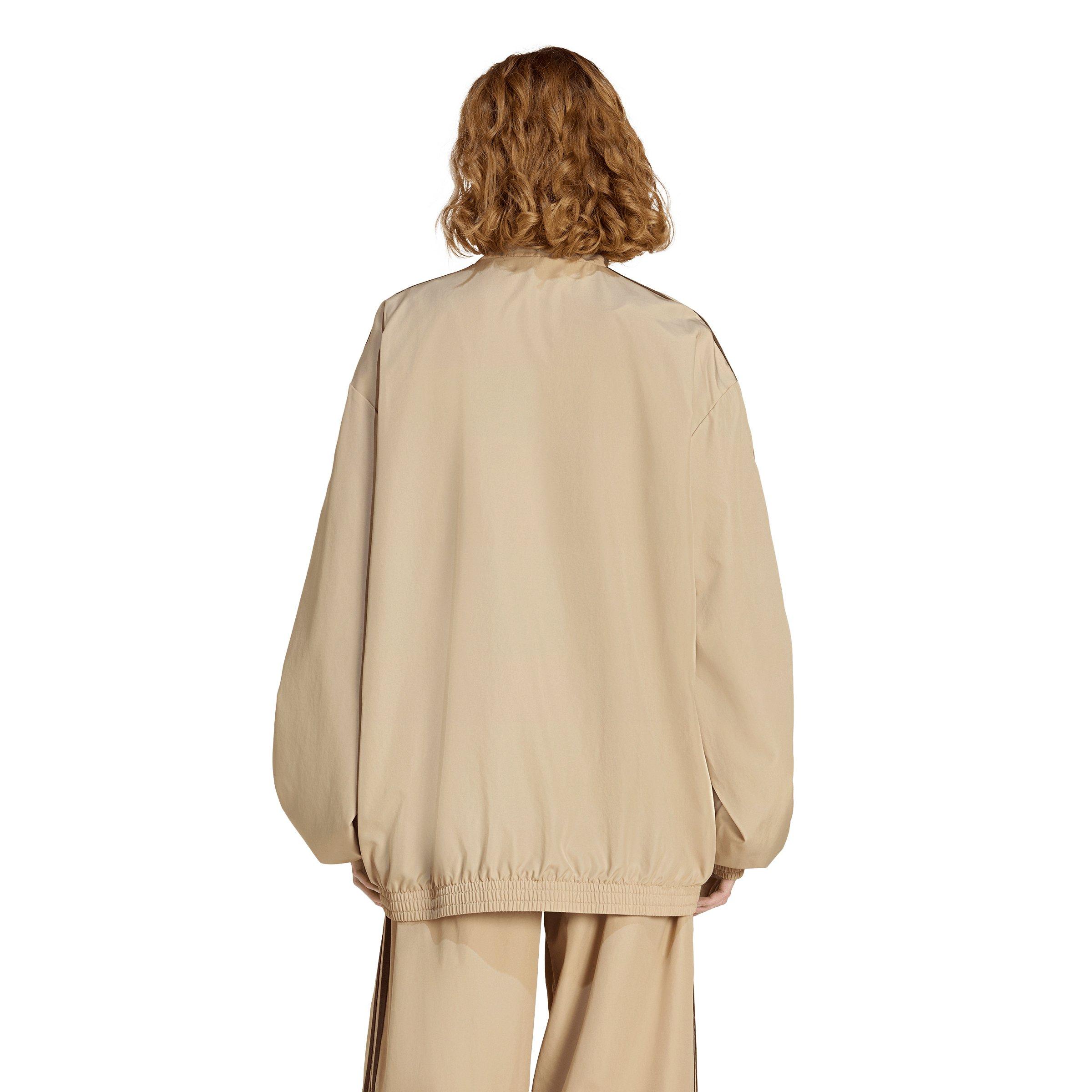 adidas Originals Women's Firebird Adilenium Track Jacket - Khaki - KHAKI Thumbnail View 2