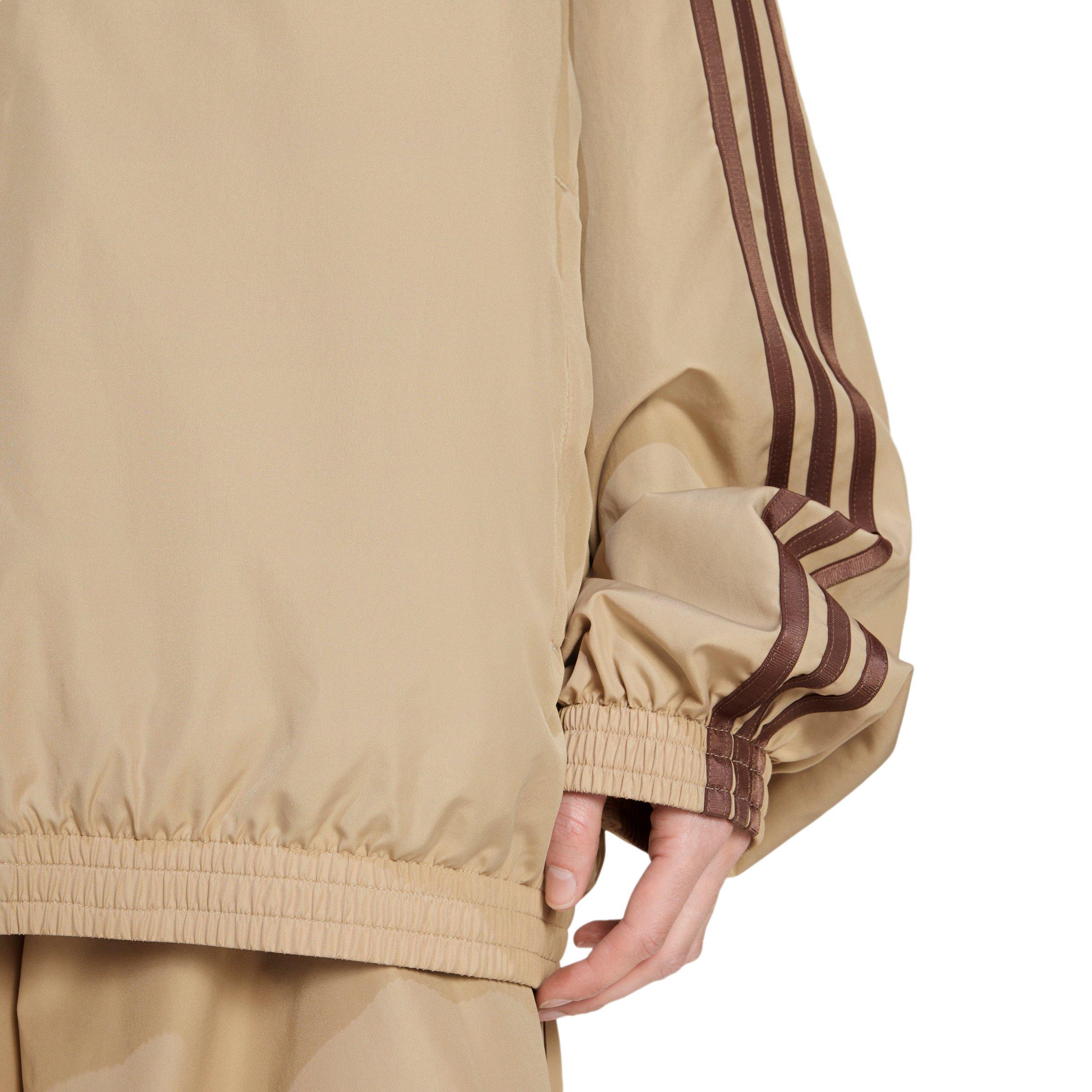 adidas Originals Women's Firebird Adilenium Track Jacket - Khaki - KHAKI Thumbnail View 4