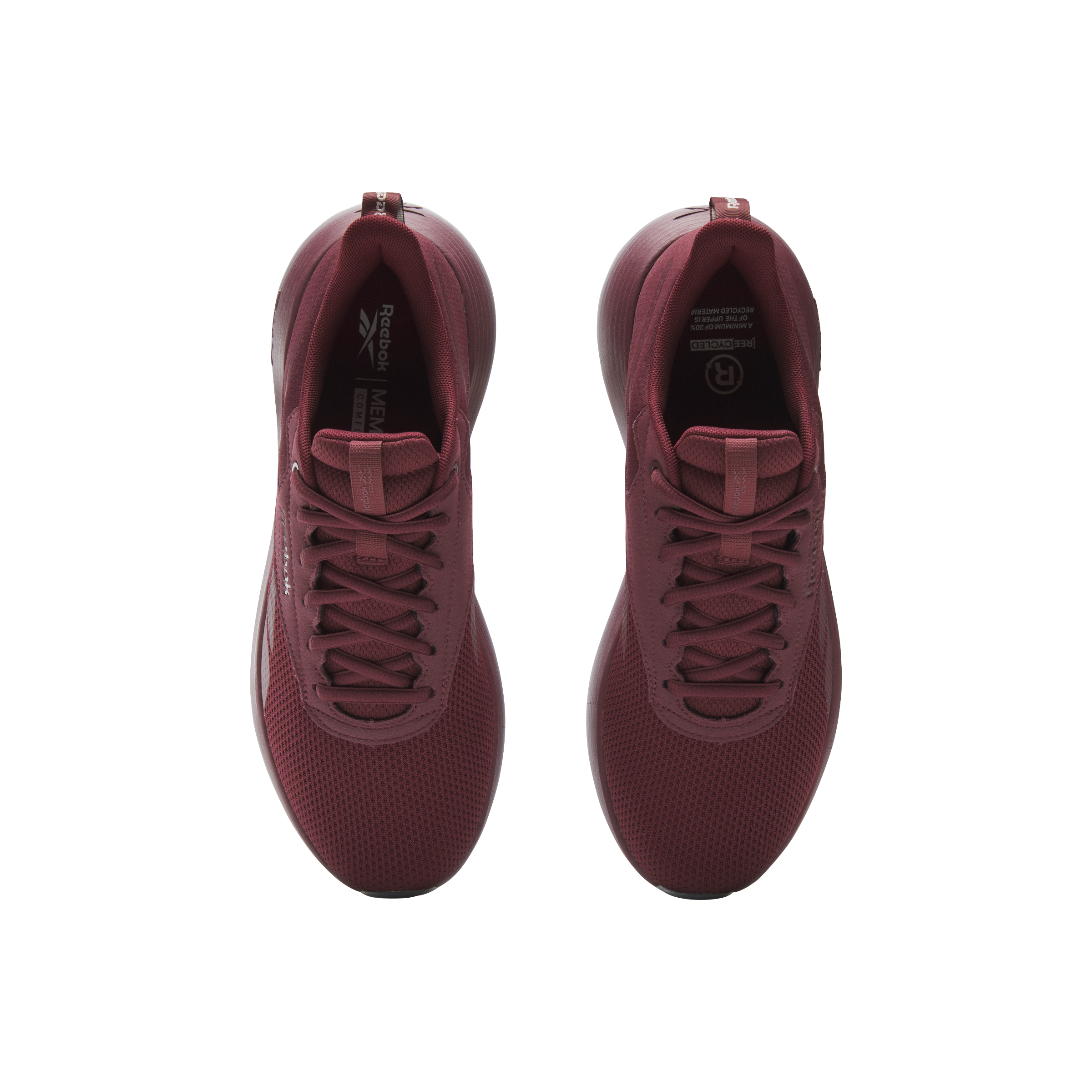 Reebok DMX Comfort + "Classic Maroon/Vintage Chalk/Feel Good Blue" Unisex Walking Shoe - MAROON/CHALK/BLUE Thumbnail View 4