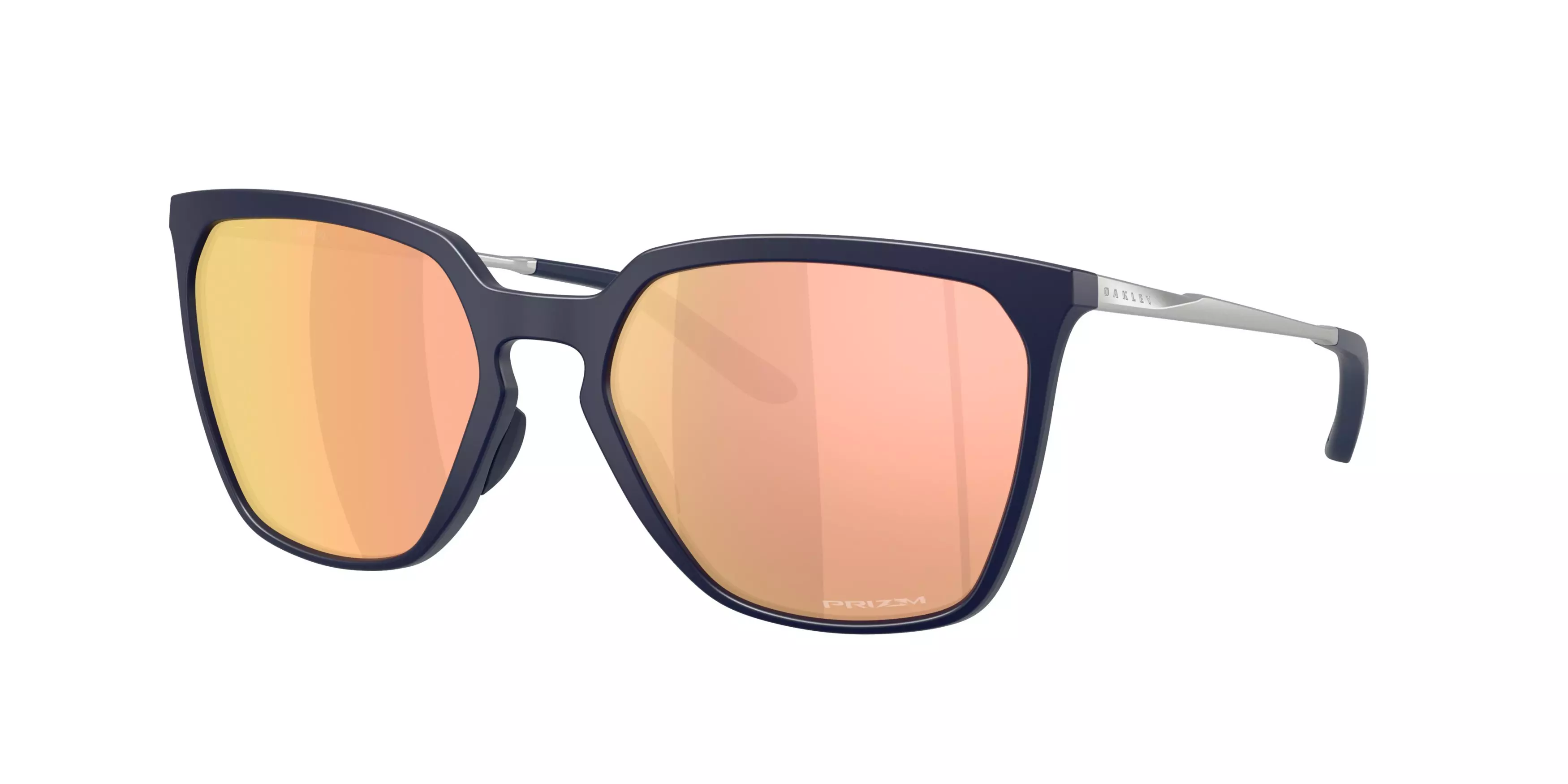 Oakley Sielo SQ Prizm Road Sunglasses - Matte Gunmental - BLUE/PINK