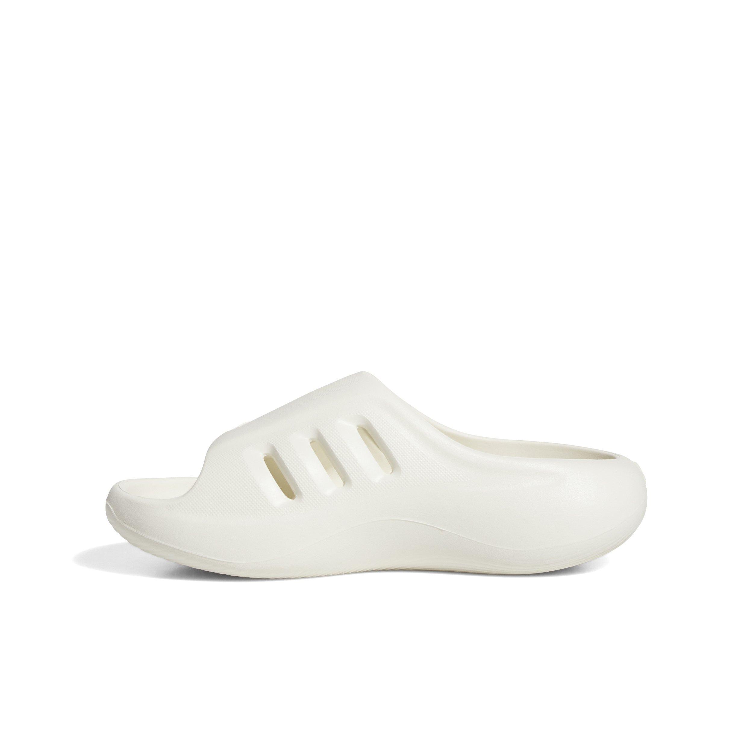 adidas Originals Adifom IIInfinity Preschool Boys' "Off White/Off White/Off White" Slide