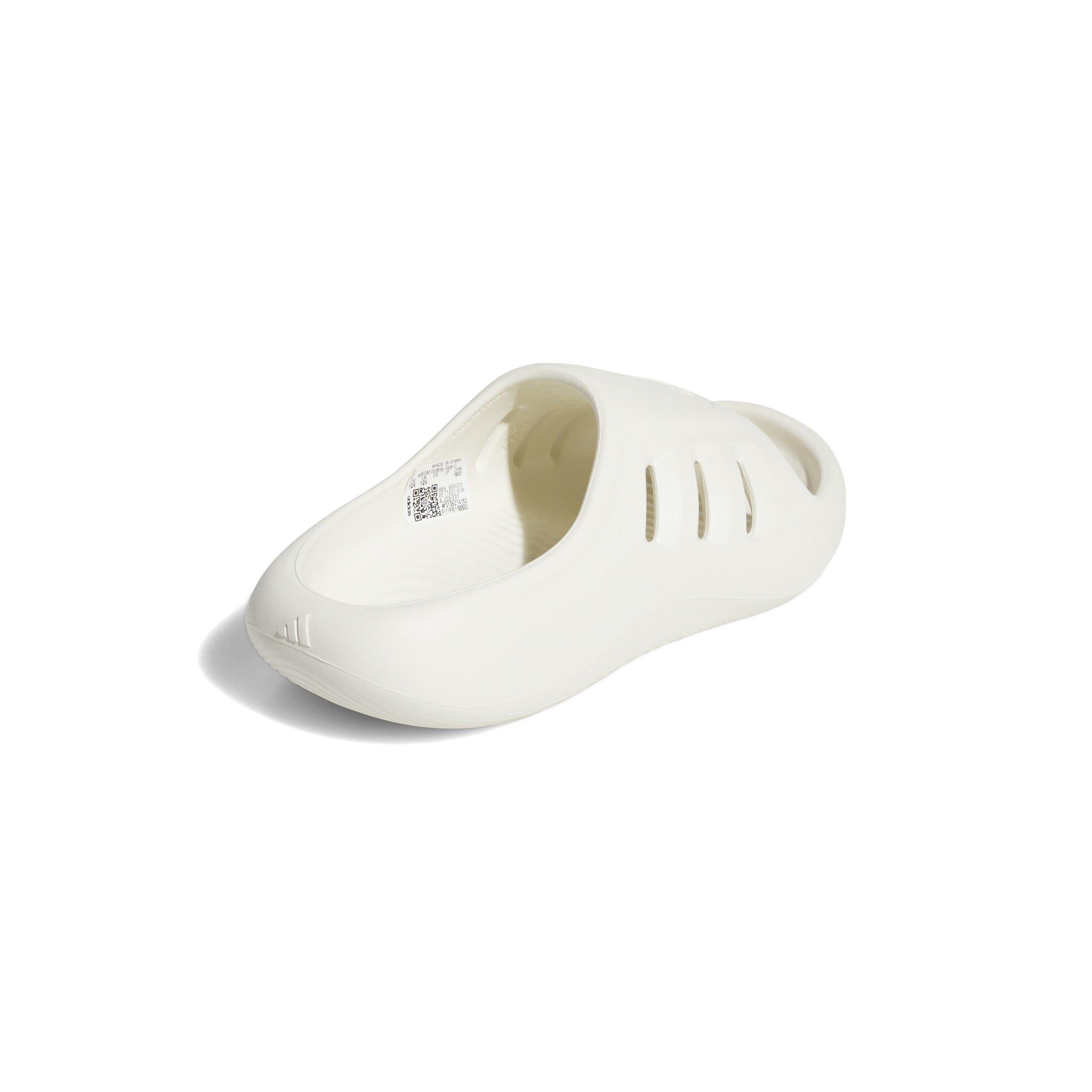 adidas Originals Adifom IIInfinity Preschool Boys' "Off White/Off White/Off White" Slide