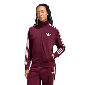adidas Originals Women's Firebird Loose Track Jacket - Maroon