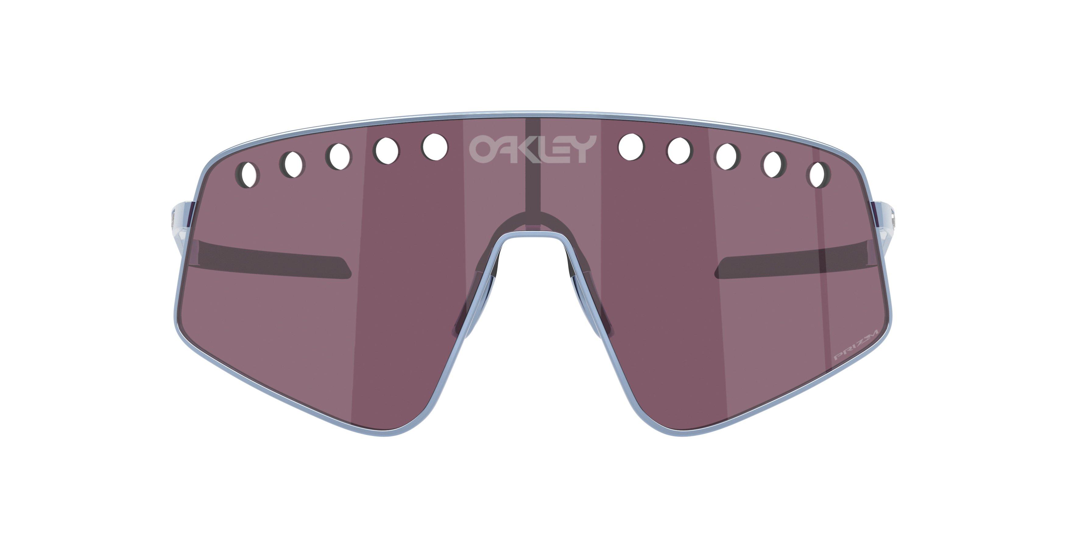 Oakley Sutro TI Sweep Prizm Road Black Sunglasses - Polished Stonewash - BLUE Thumbnail View 2