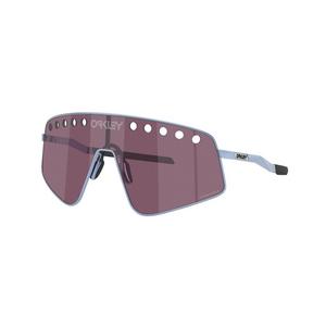 Oakley Sutro TI Sweep Prizm Road Black Sunglasses - Polished Stonewash