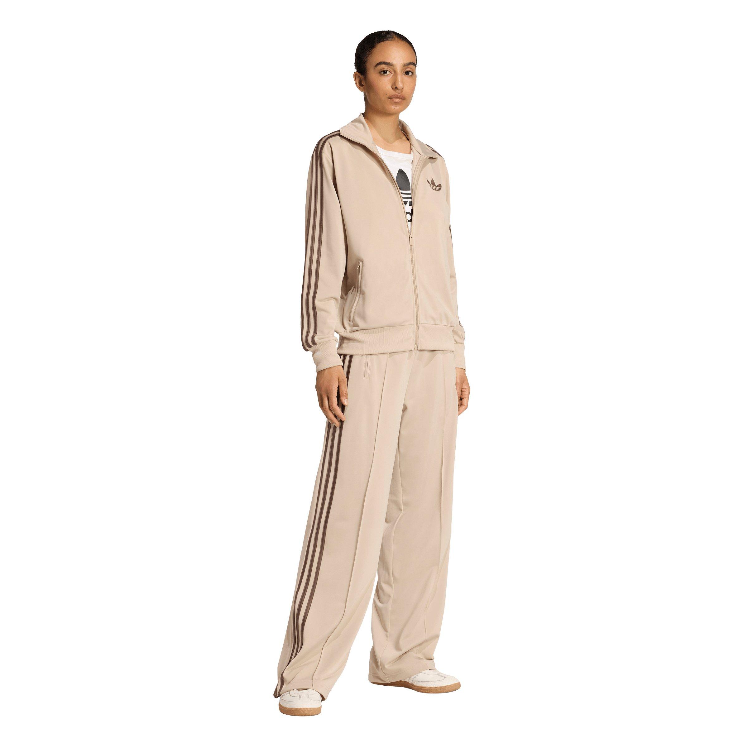 adidas Originals Women's Firebird Loose Track Jacket - Khaki - KHAKI Thumbnail View 5