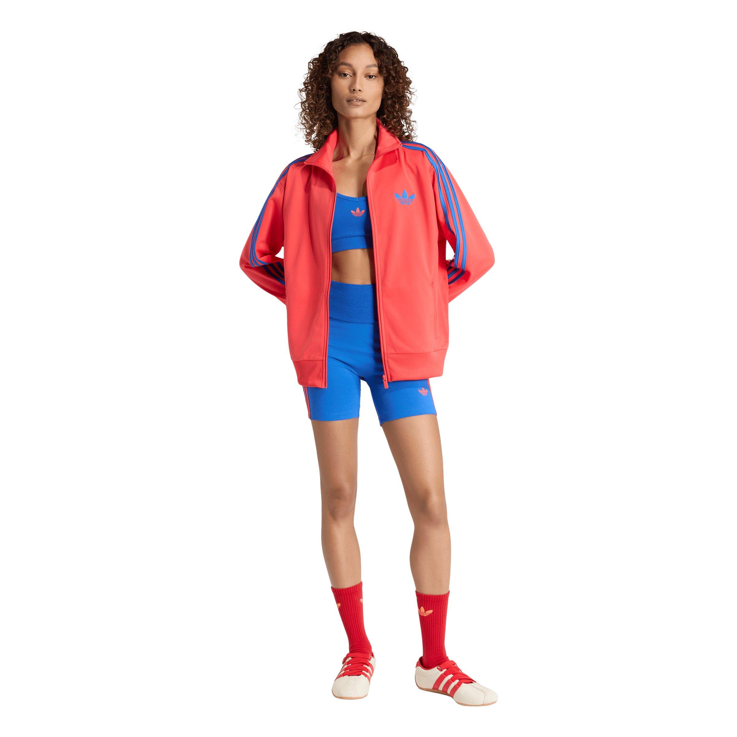 adidas Originals Women's Firebird Loose Track Jacket - Red - RED Thumbnail View 5