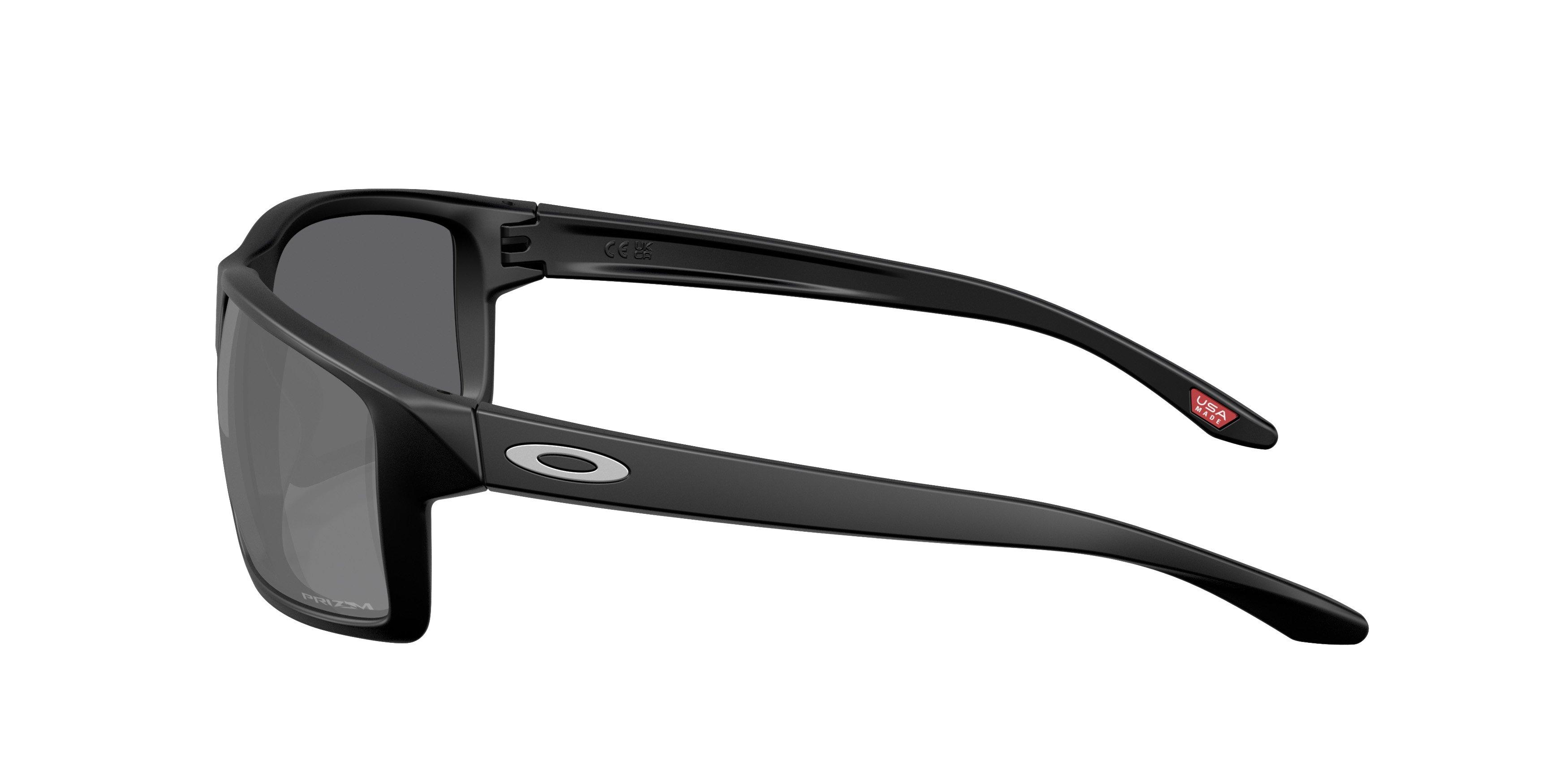 Oakley Gibston XL Prizm Black Sunglasses - Matte Black - BLACK/GREY Thumbnail View 4