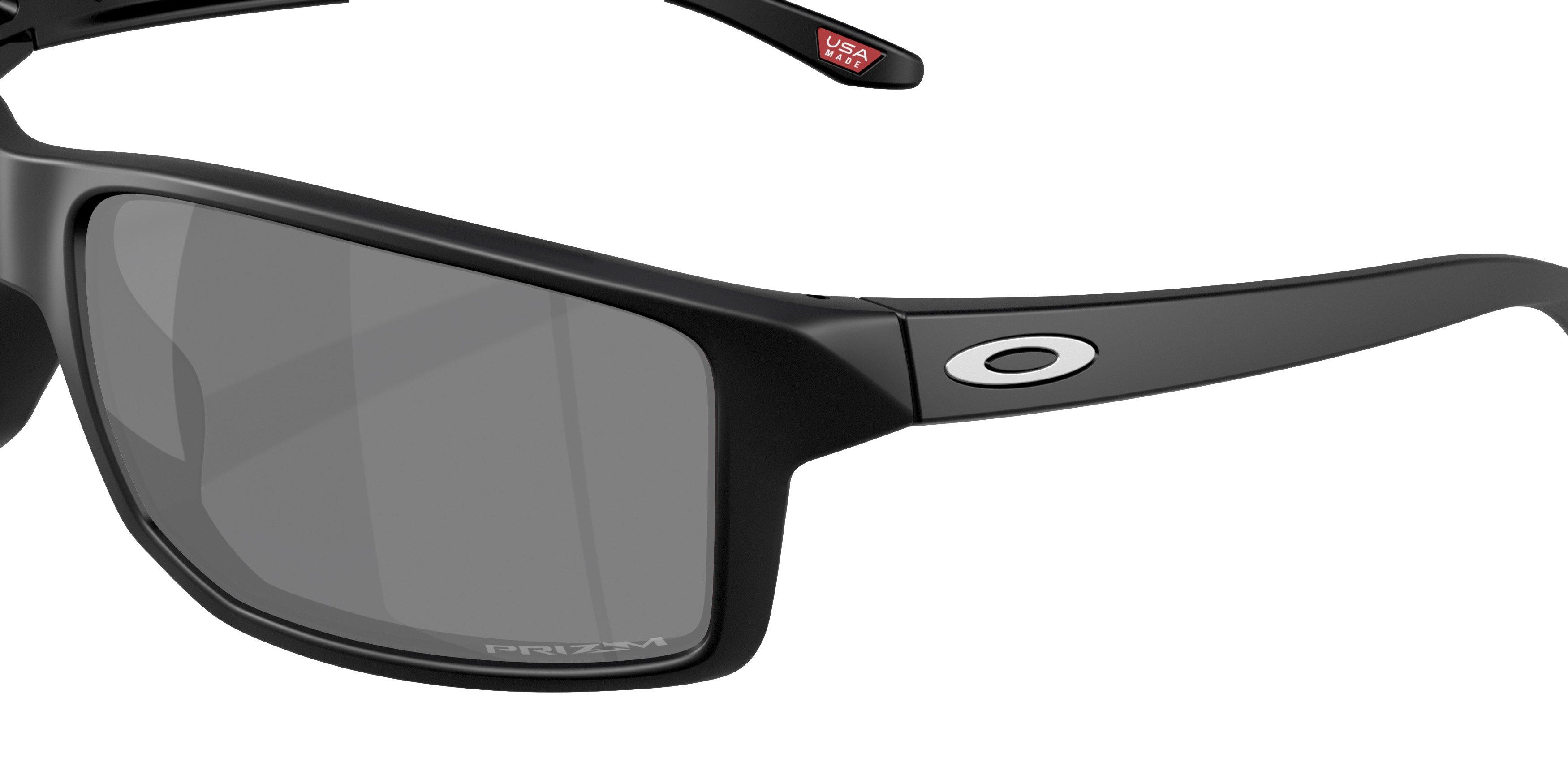 Oakley Gibston XL Prizm Black Sunglasses - Matte Black - BLACK/GREY Thumbnail View 5